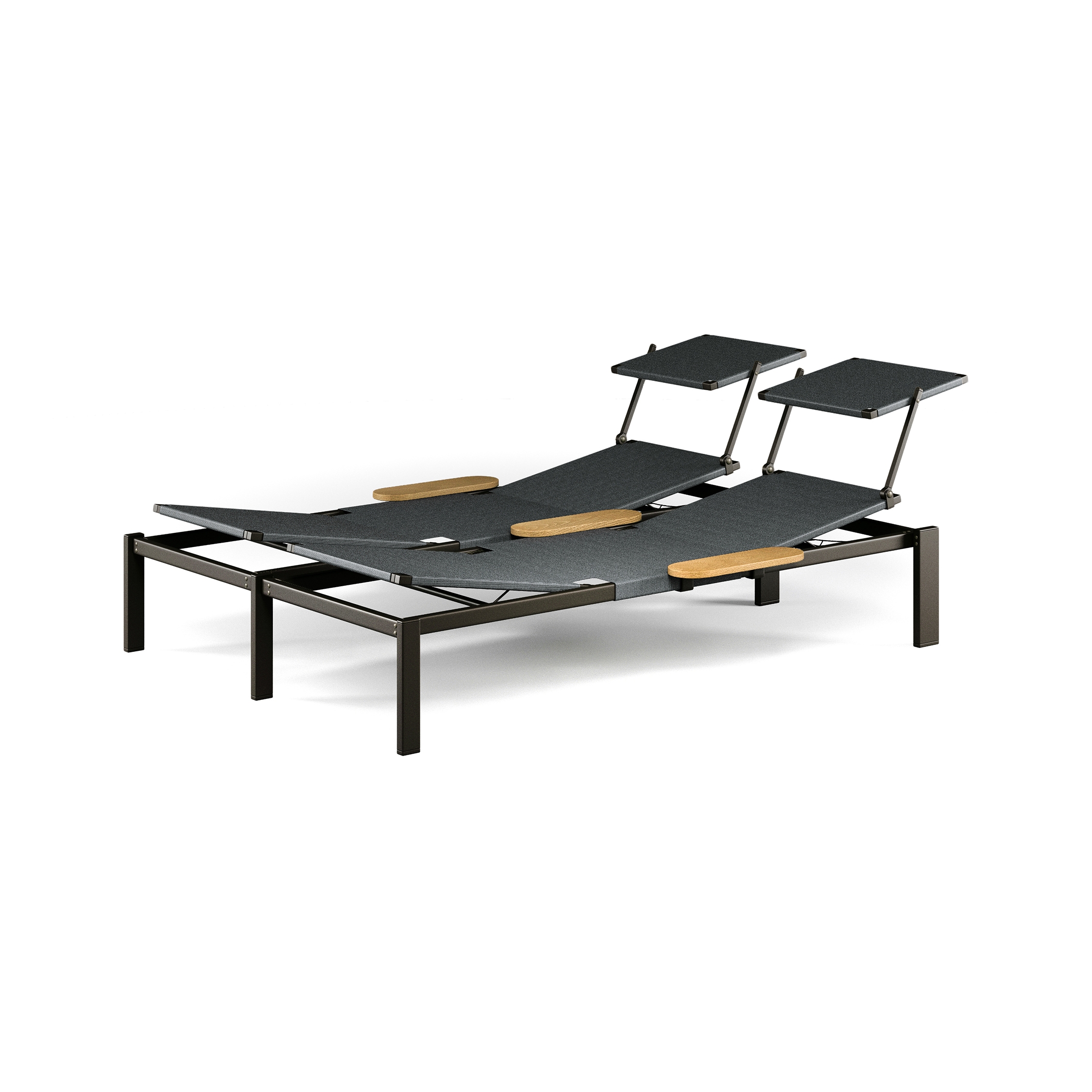 Afficher le produit Shine Stackable daybed with hidden wheels | 289+295B+295R+295T du fabricant EMU Group