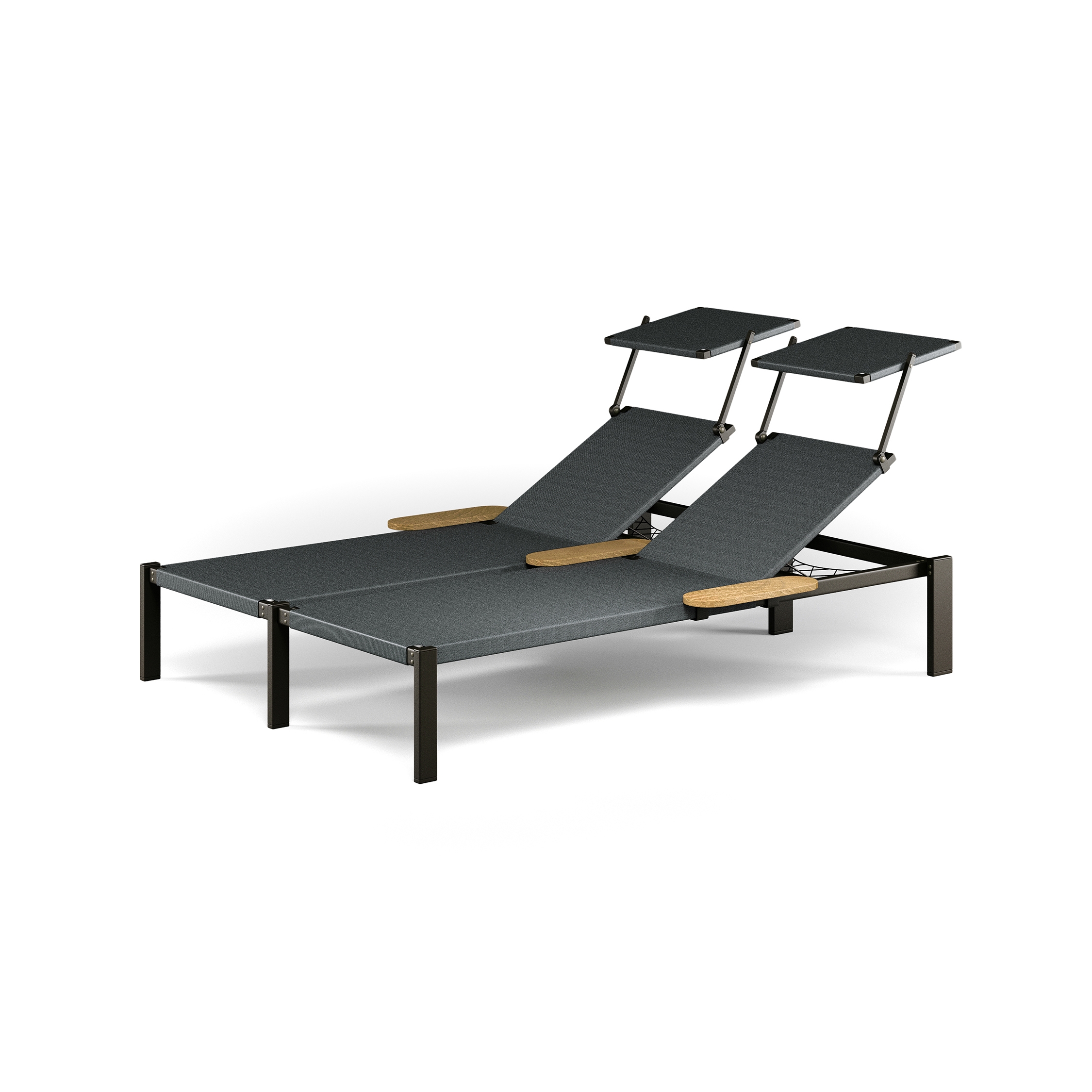 Shine Stackable daybed with hidden wheels | 289+295B+295R+295T