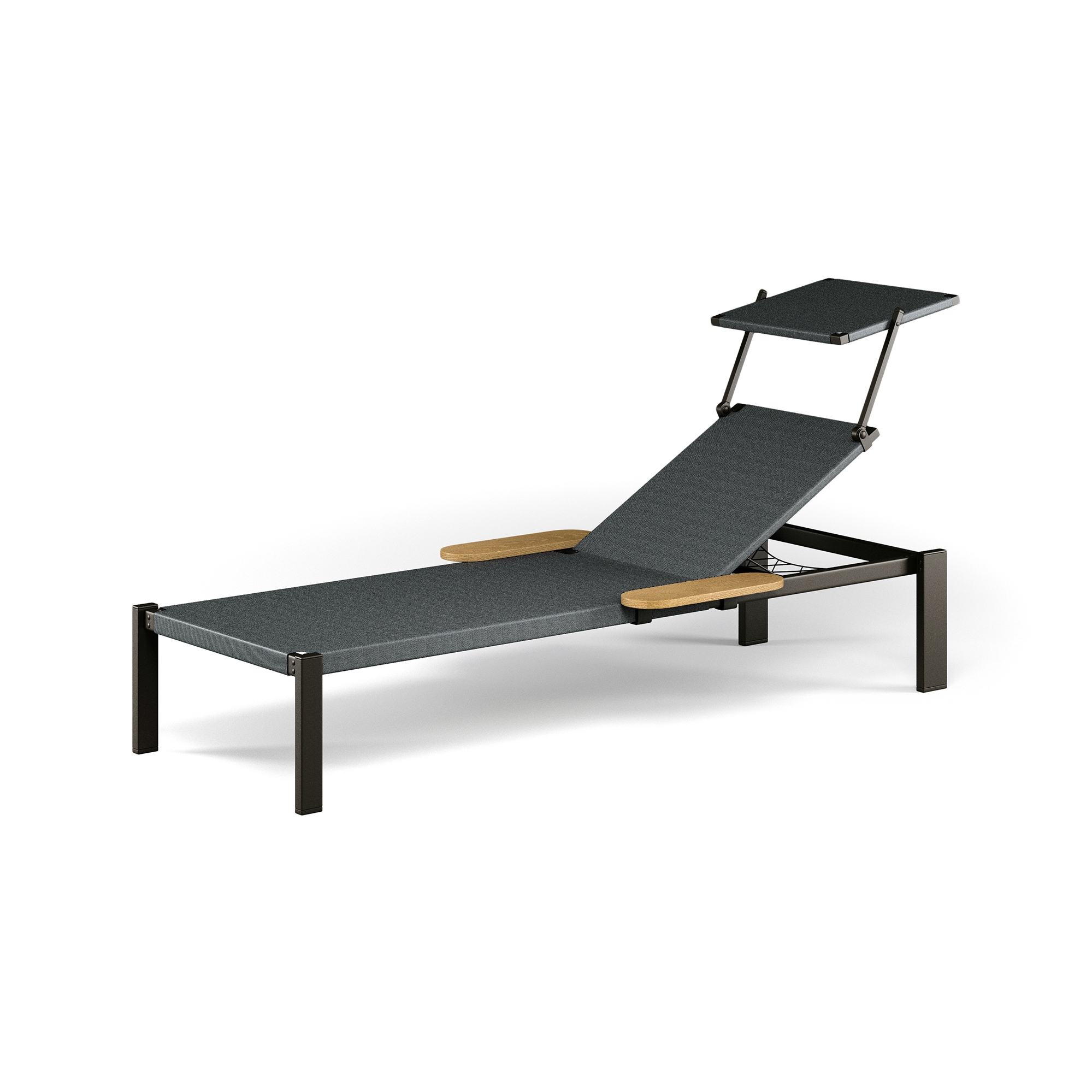 Mostrar el producto Shine Stackable sunbed with hidden wheels | 295+295B+295R+295T del fabricante EMU Group