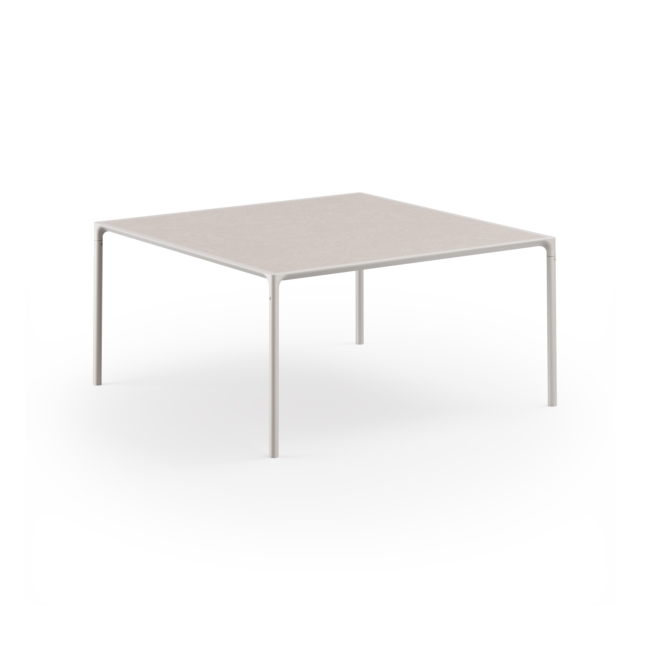Terramare 8 seats stoneware top square table | 724