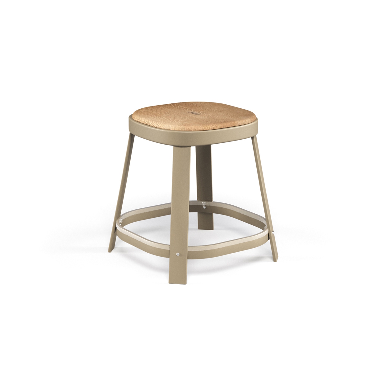 Thor Dining stool with teak seat I 658+659