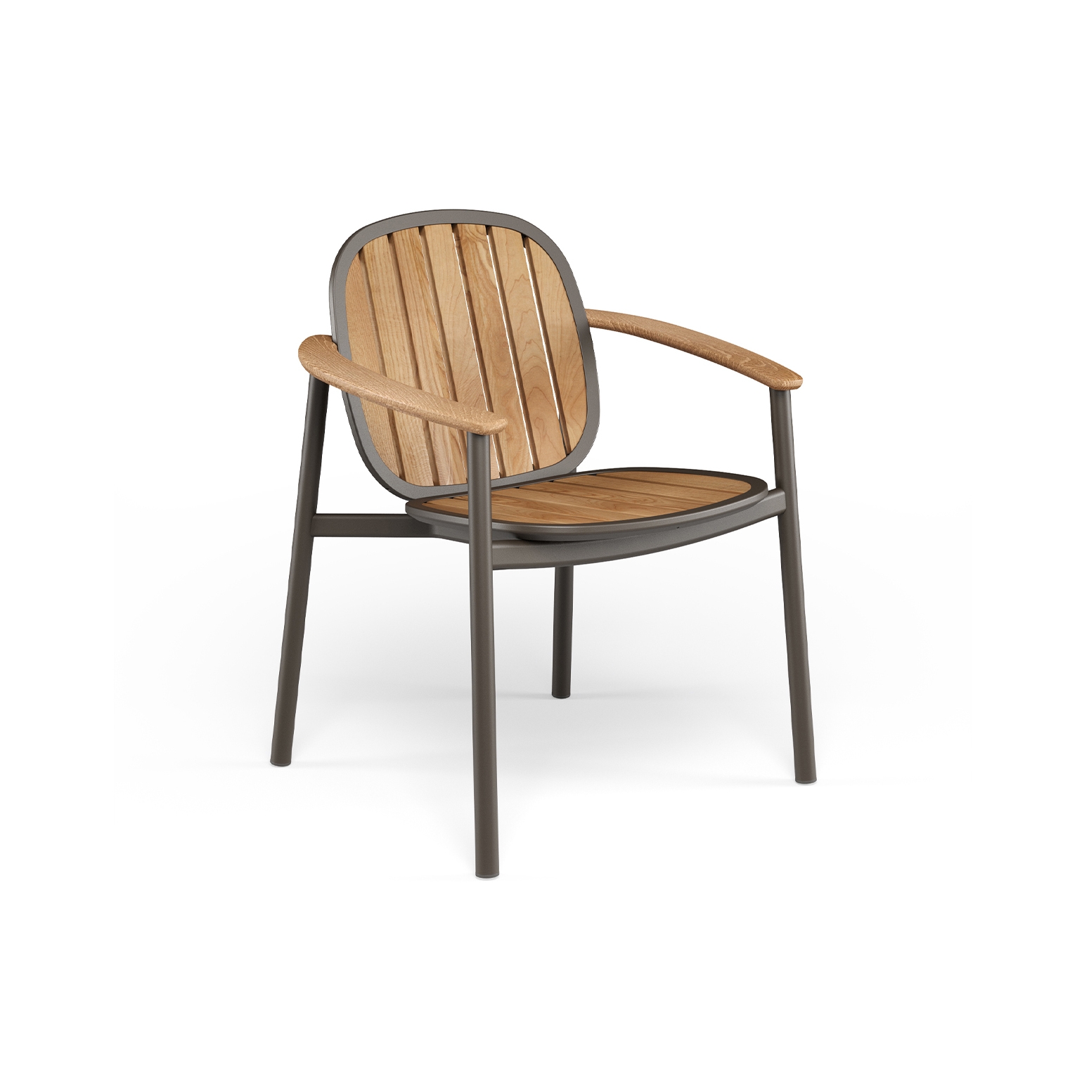 Twins Alu-teak armchair | 6041