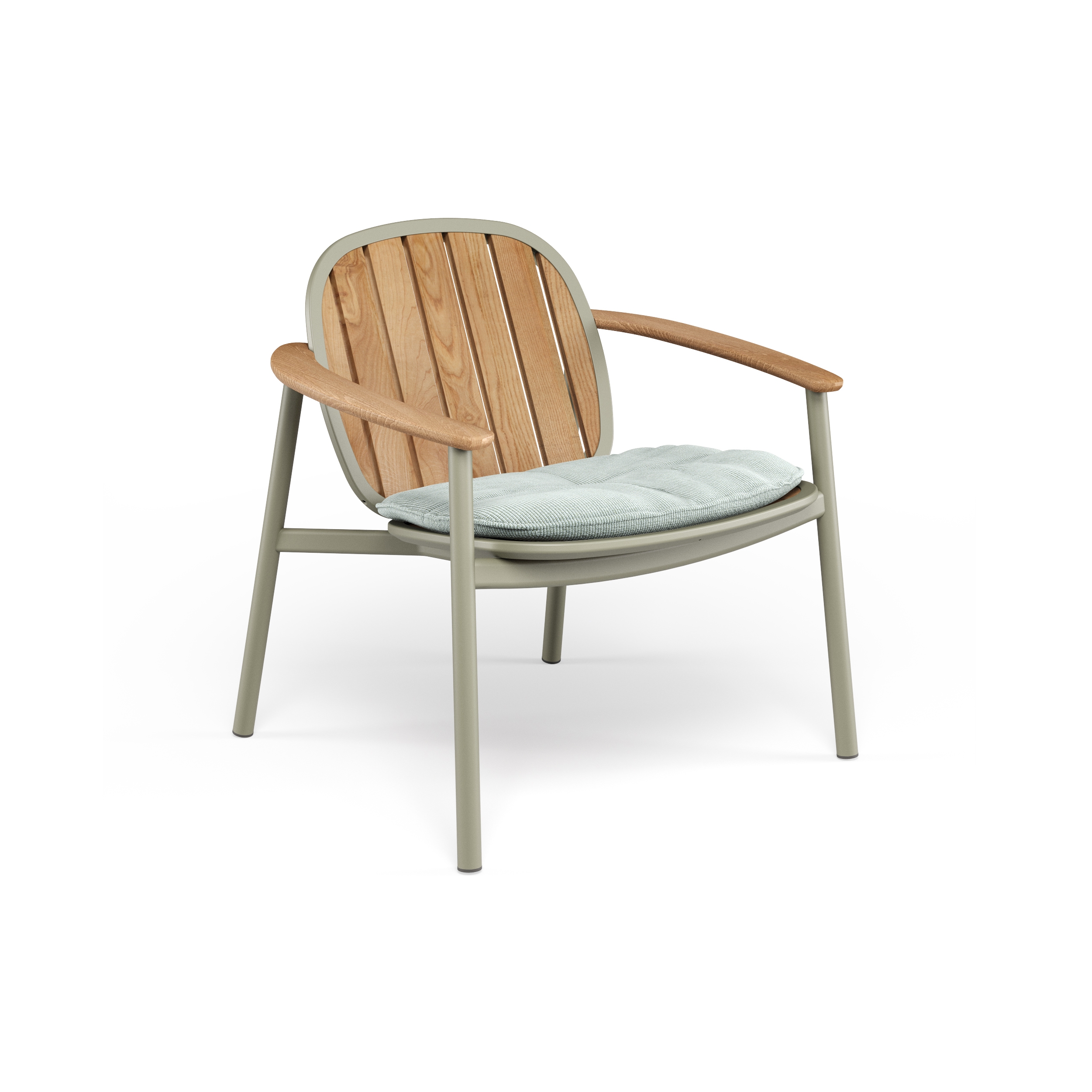 Afficher le produit Twins Alu-teak lounge chair | 6042 du fabricant EMU Group