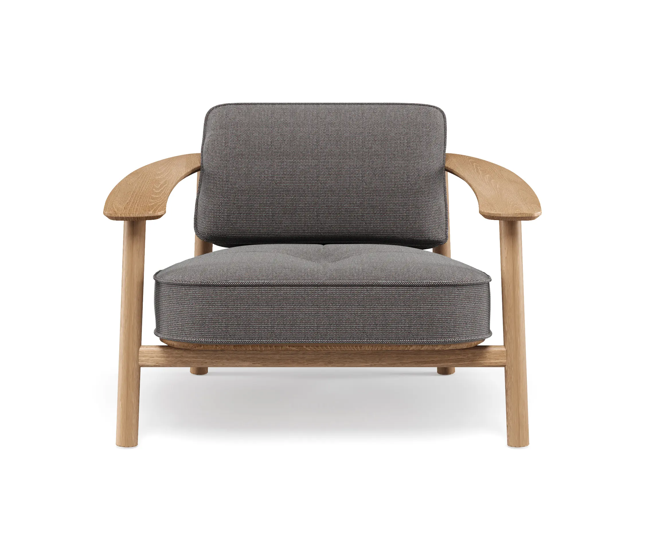 EMU Group - Twins teak 1-seater sofa | 6055