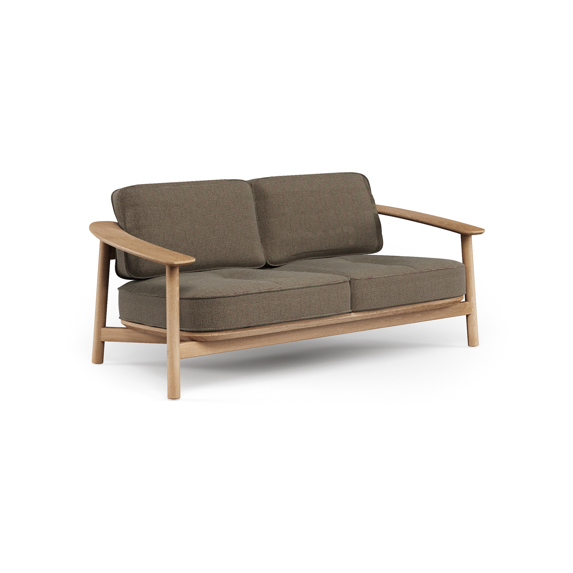 Twins Teak 2-seater sofa | 6056