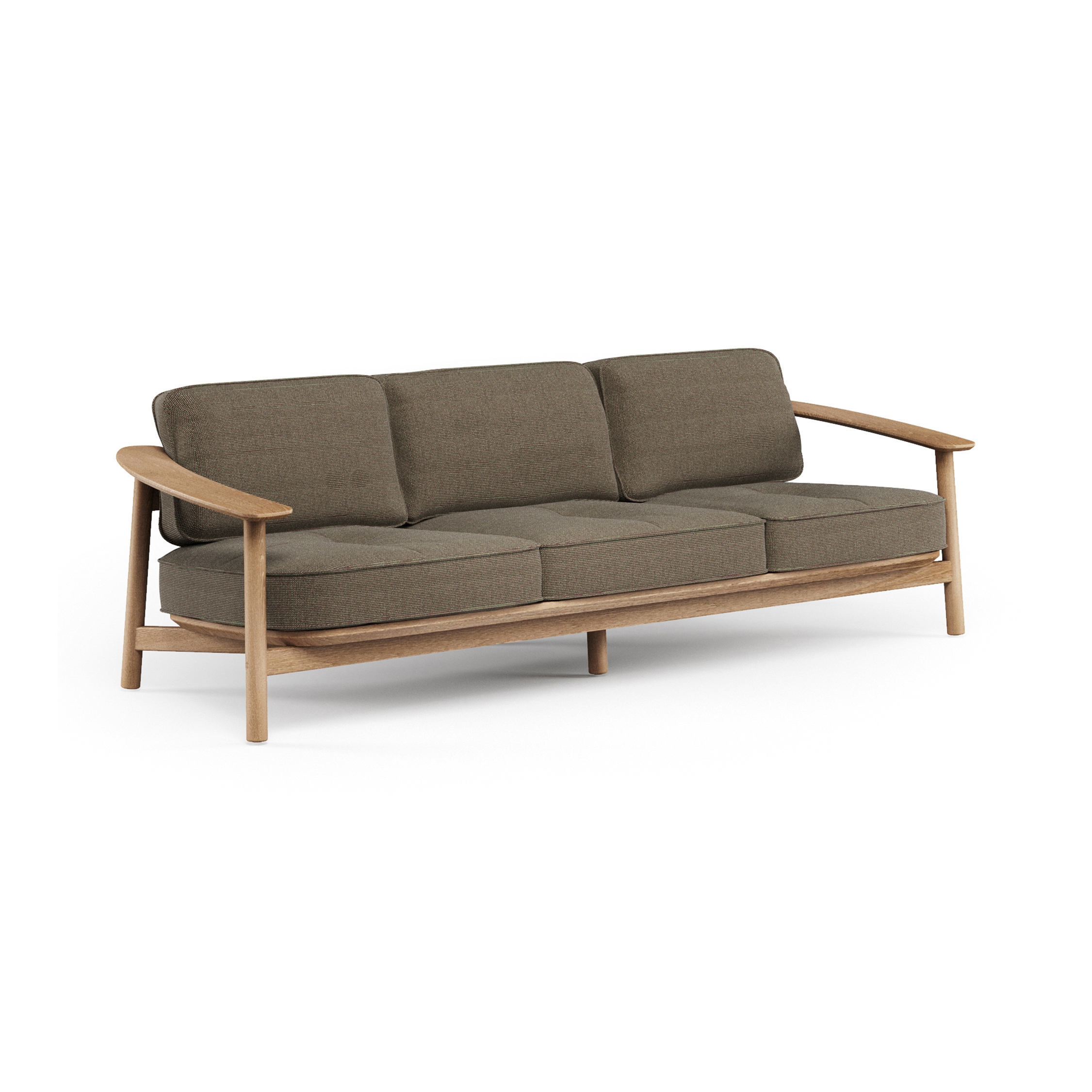 Twins Teak 3-seater sofa | 6057