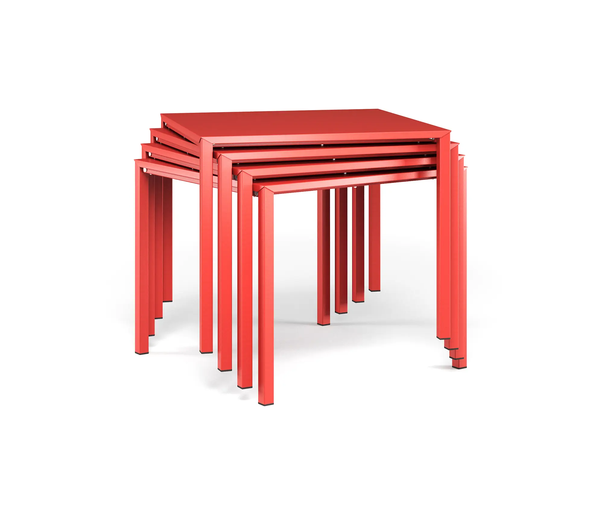 EMU Group - Urban 4 seats stackable square table | 090