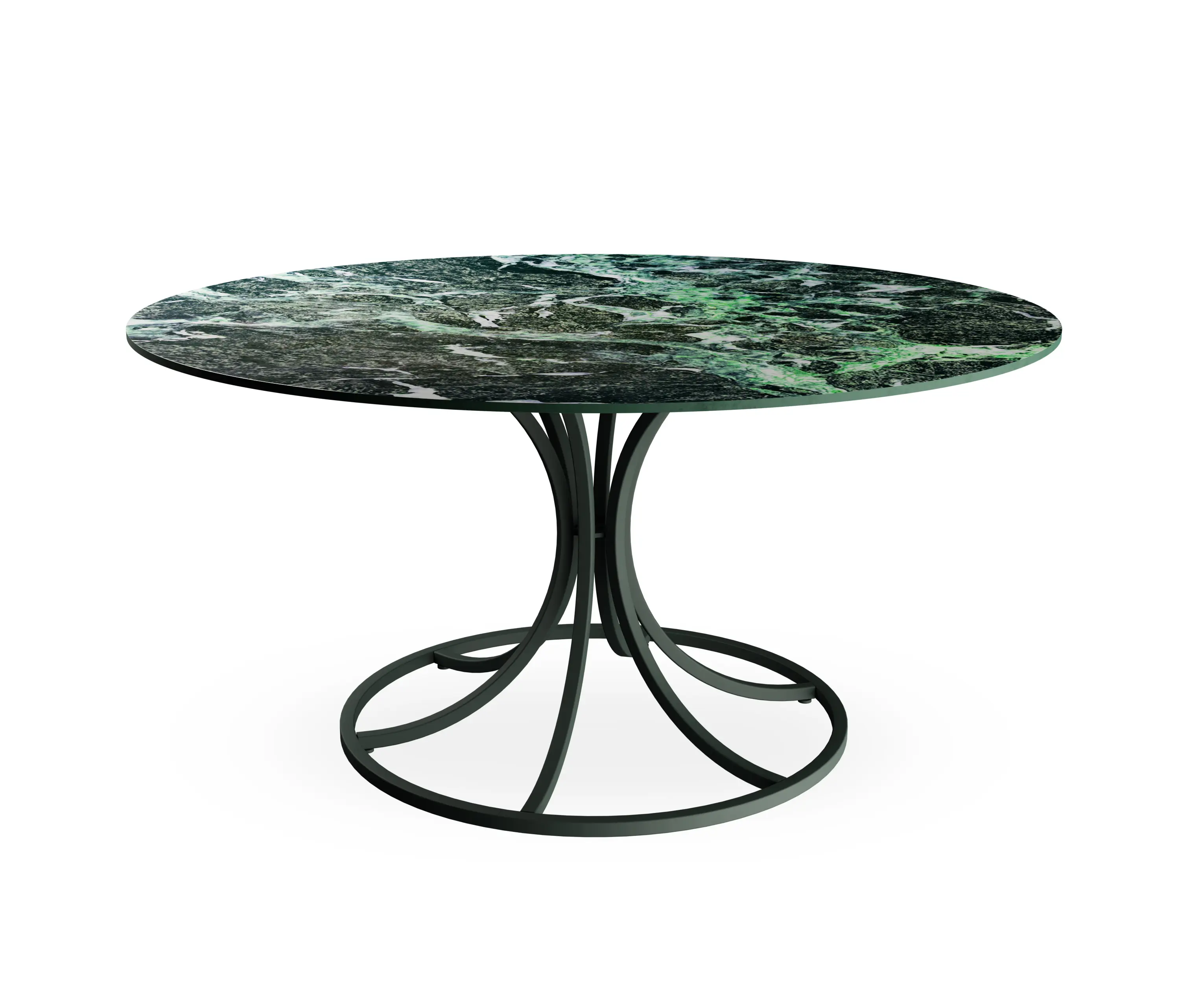 EMU Group - Collier Round Table with porcelain stoneware | 1358+1345