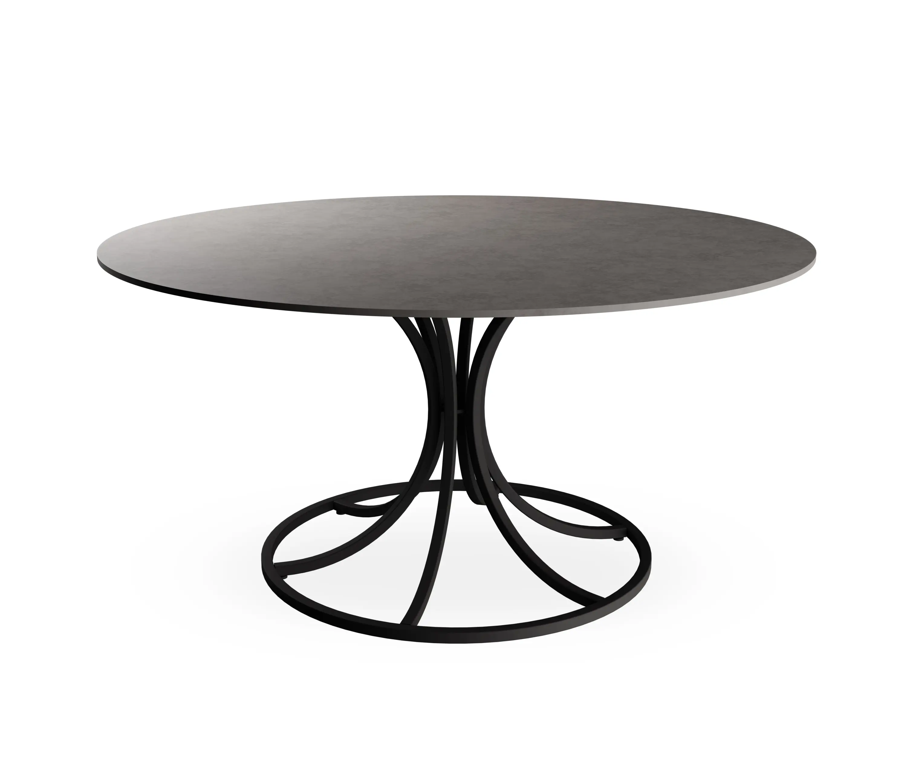 EMU Group - Collier Round Table with porcelain stoneware | 1358+1345