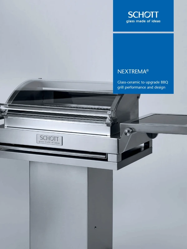 Preview image for the file NEXTREMA® Glass-ceramic to upgrade BBQ grill performance and design - US