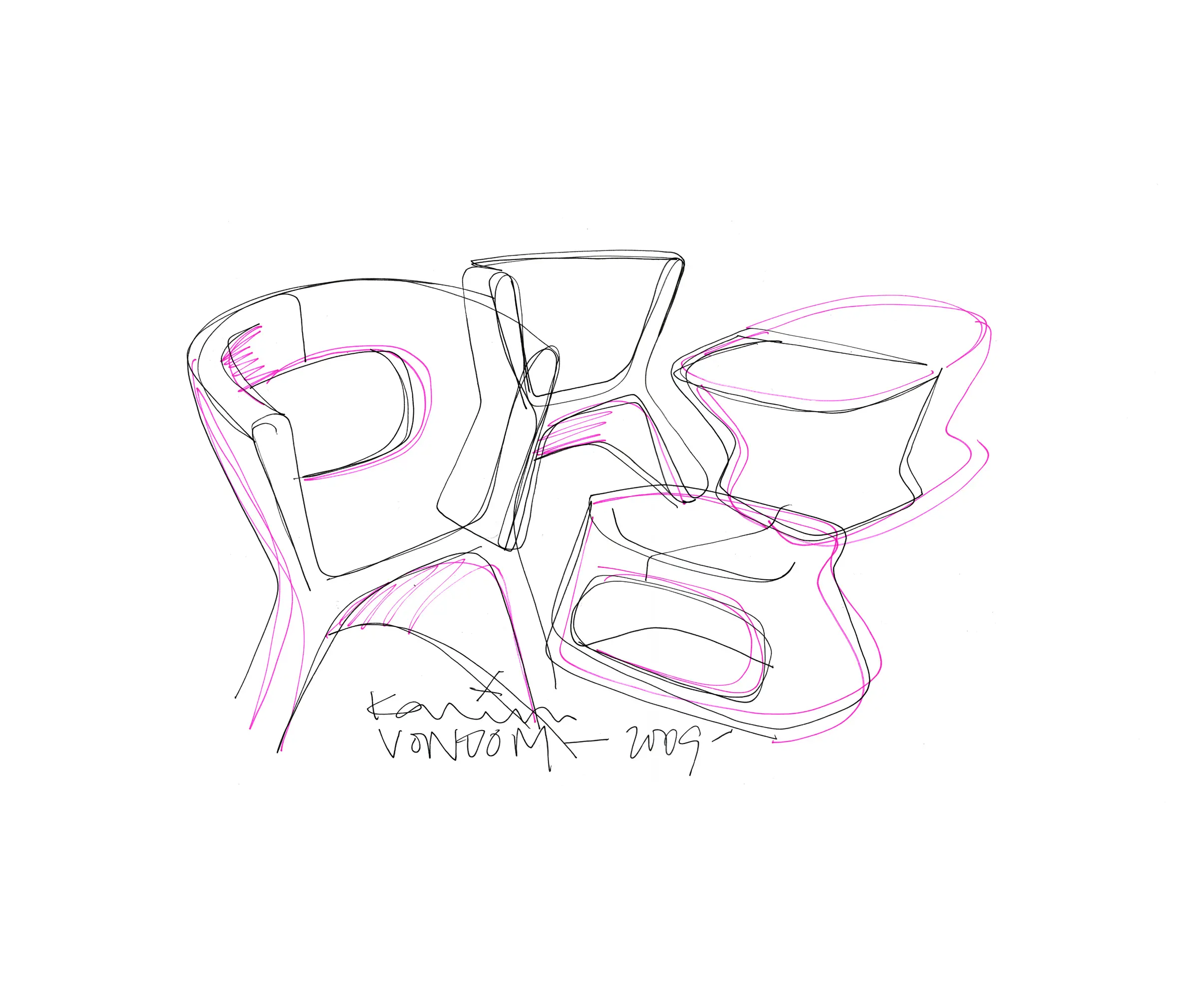 Vondom - Pal mesa