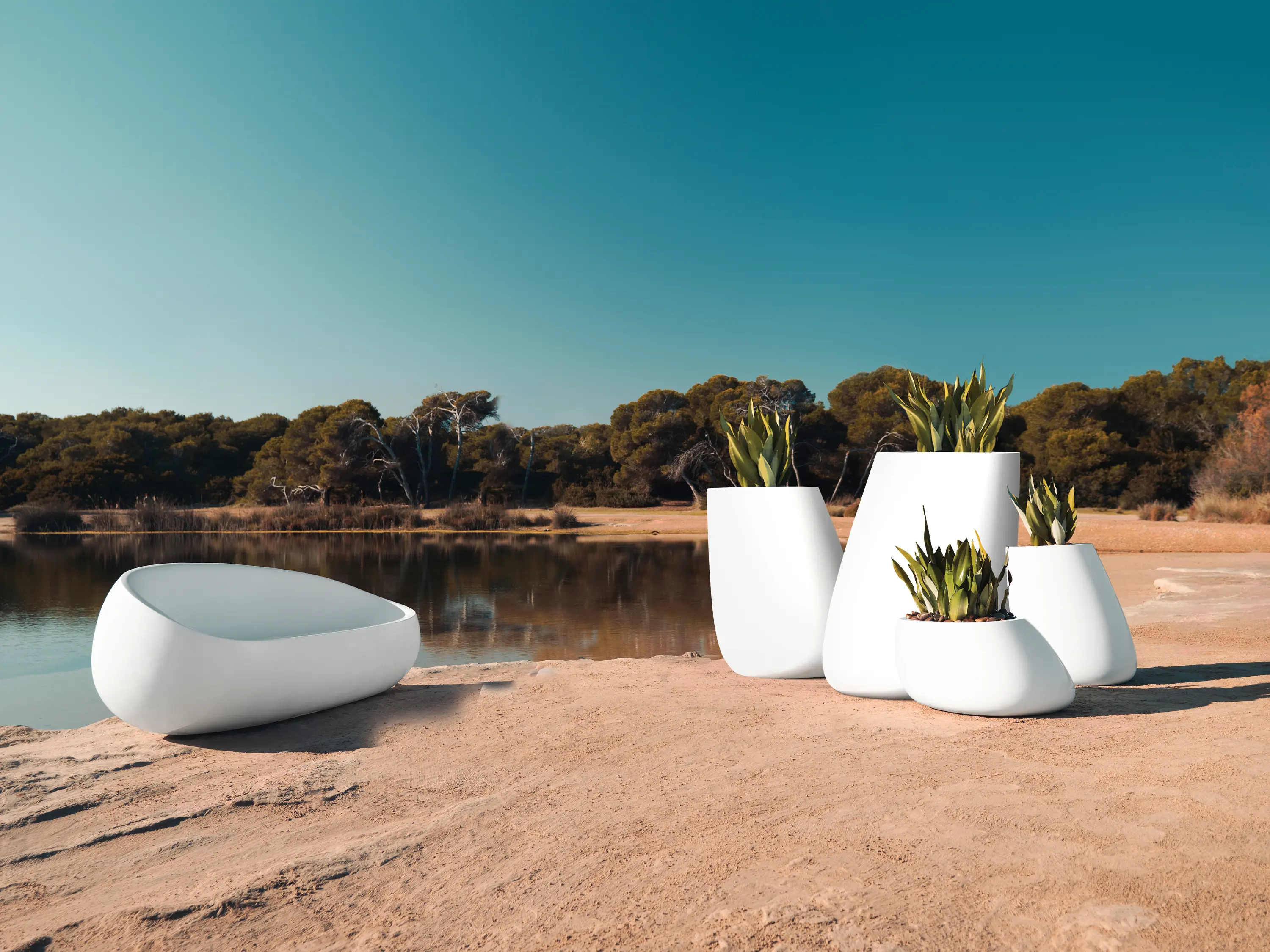 Vondom - Stone low table