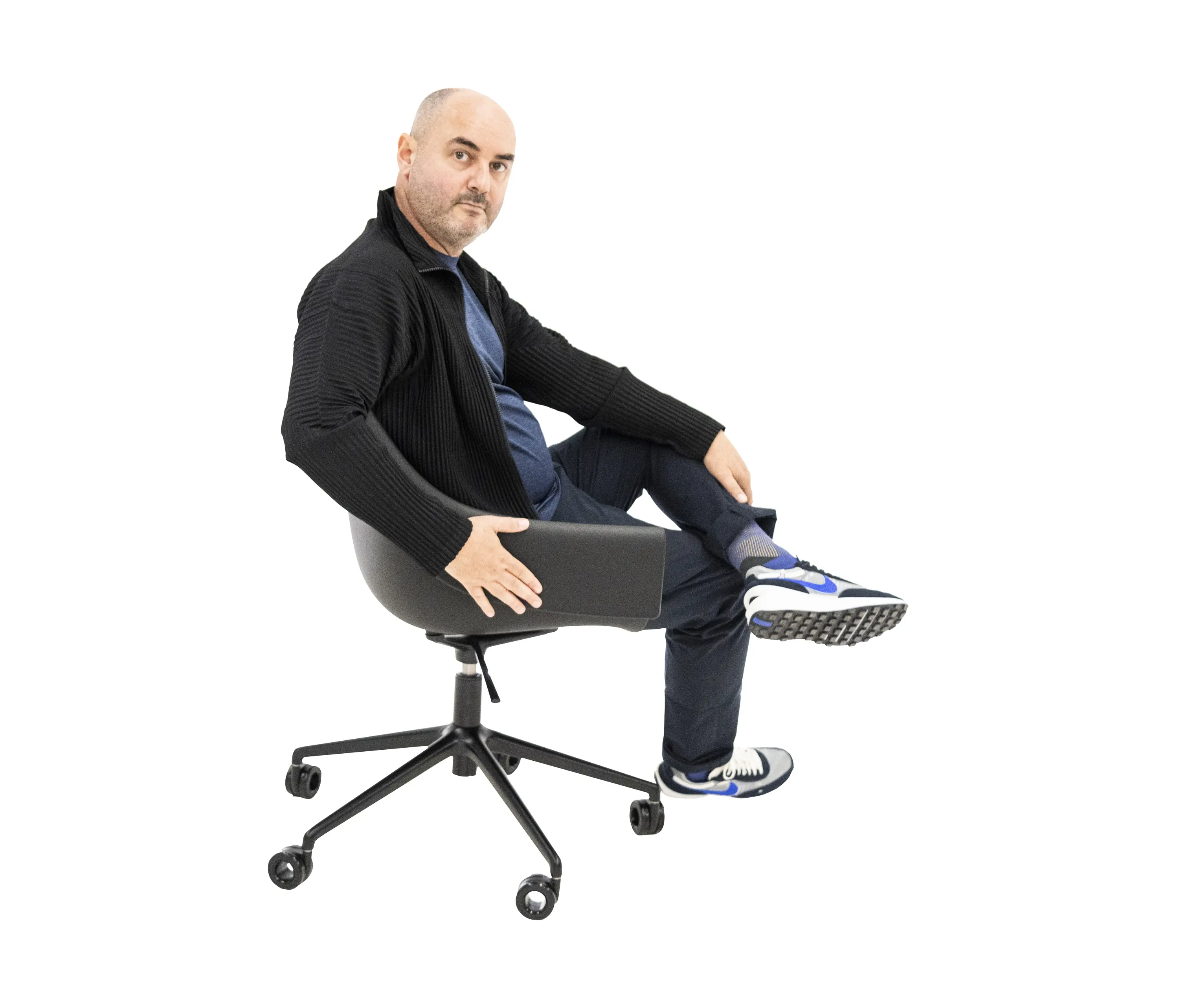 Vondom - Manta Swivel Caster Armchair
