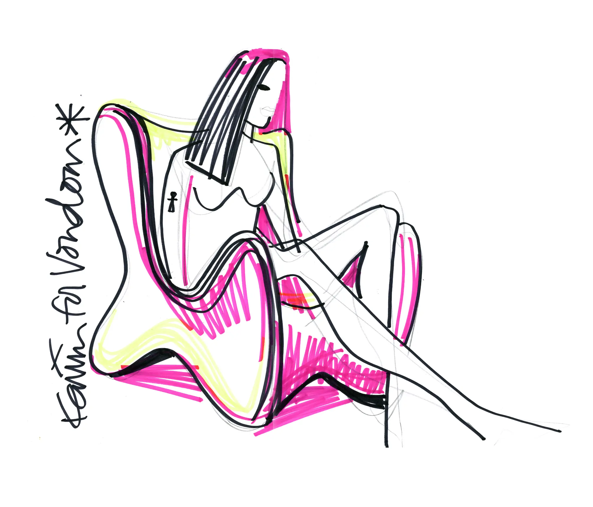 Vondom - Doux lounge chair