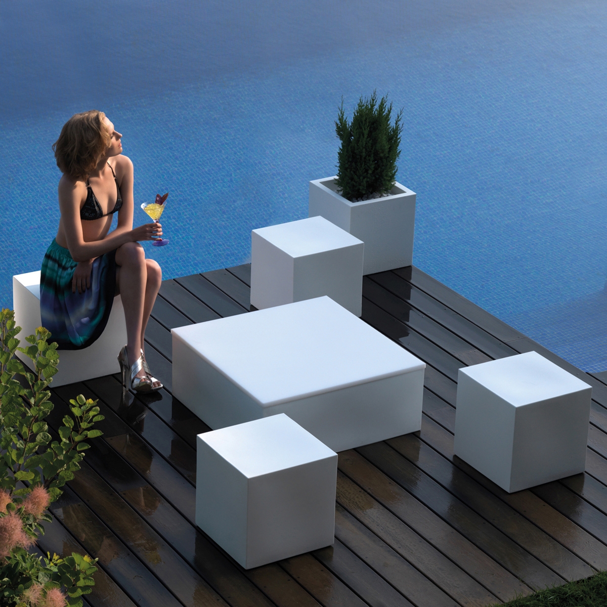 Produkt Jut ottoman des Herstellers Vondom anzeigen