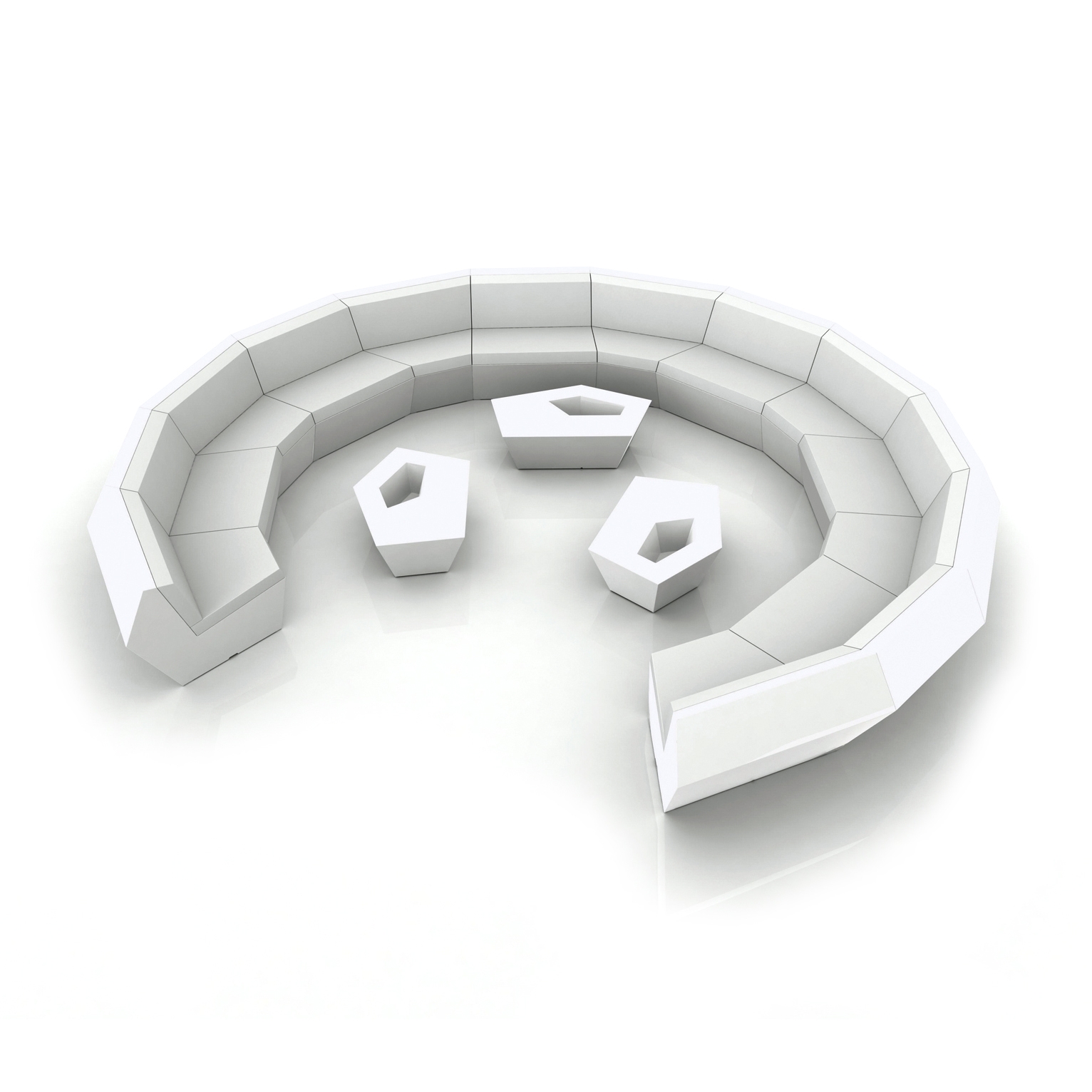 Display product Faz modul sofa from manufacturer Vondom