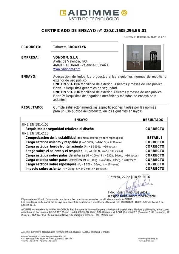 Preview image for the file www.vondom.com_imagenes_certificados_65027_UNE EN 581-1-2_CERTIFICADO-TABURETE-BROOKLYN-VONDOM-65027