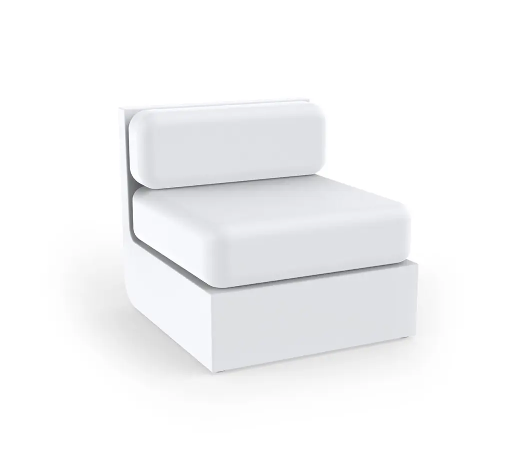 Vondom - Ulm sectional sofa armless
