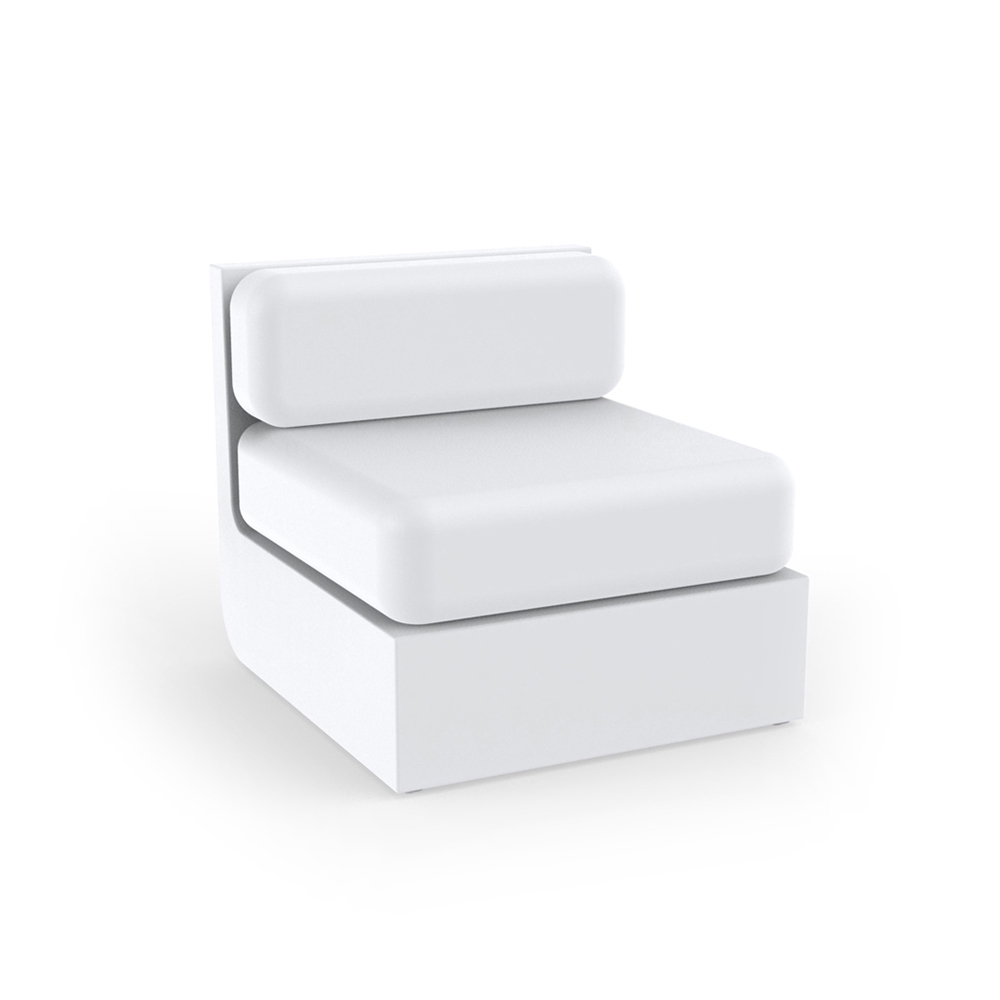 Mostrar el producto Ulm sectional sofa armless del fabricante Vondom