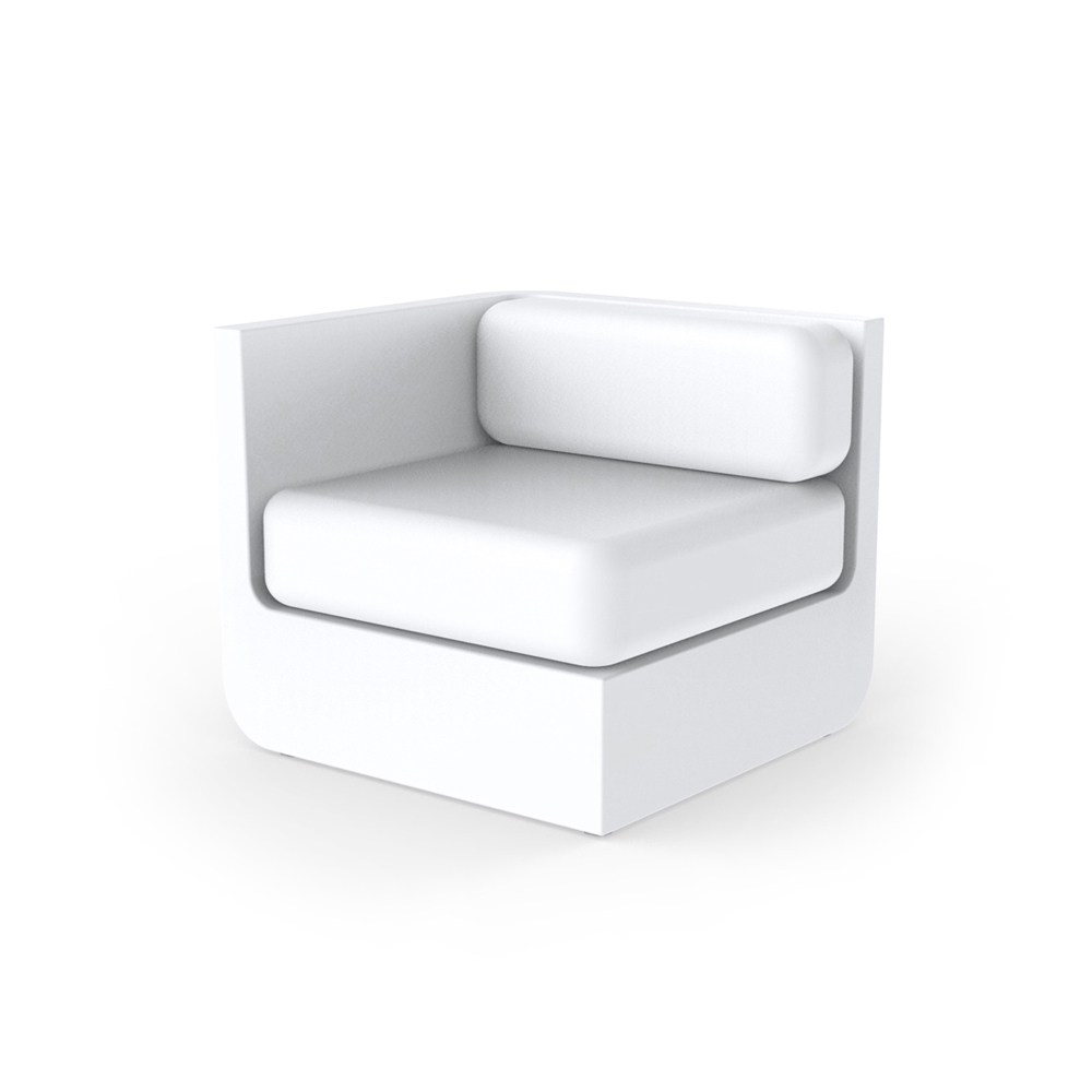 Afficher le produit Ulm sectional sofa right du fabricant Vondom