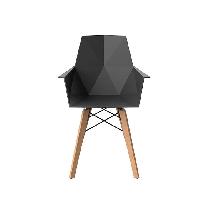 Display product Faz wood armchair from manufacturer Vondom