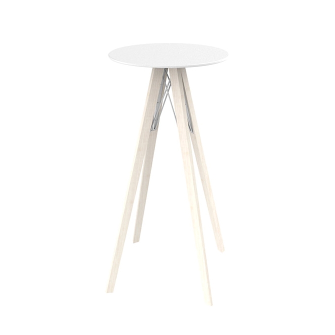 Display product Faz wood high table from manufacturer Vondom