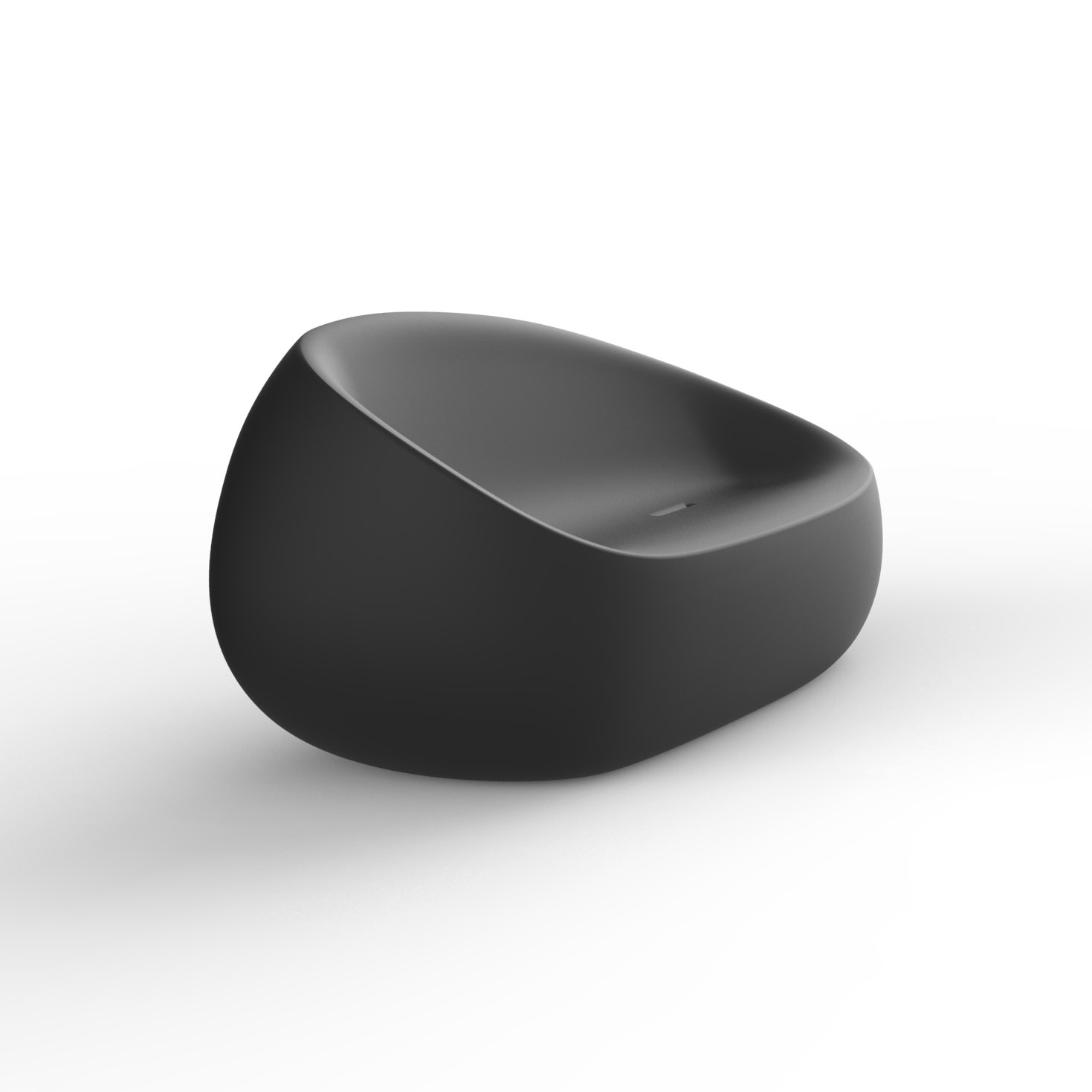 Stone lounge chair