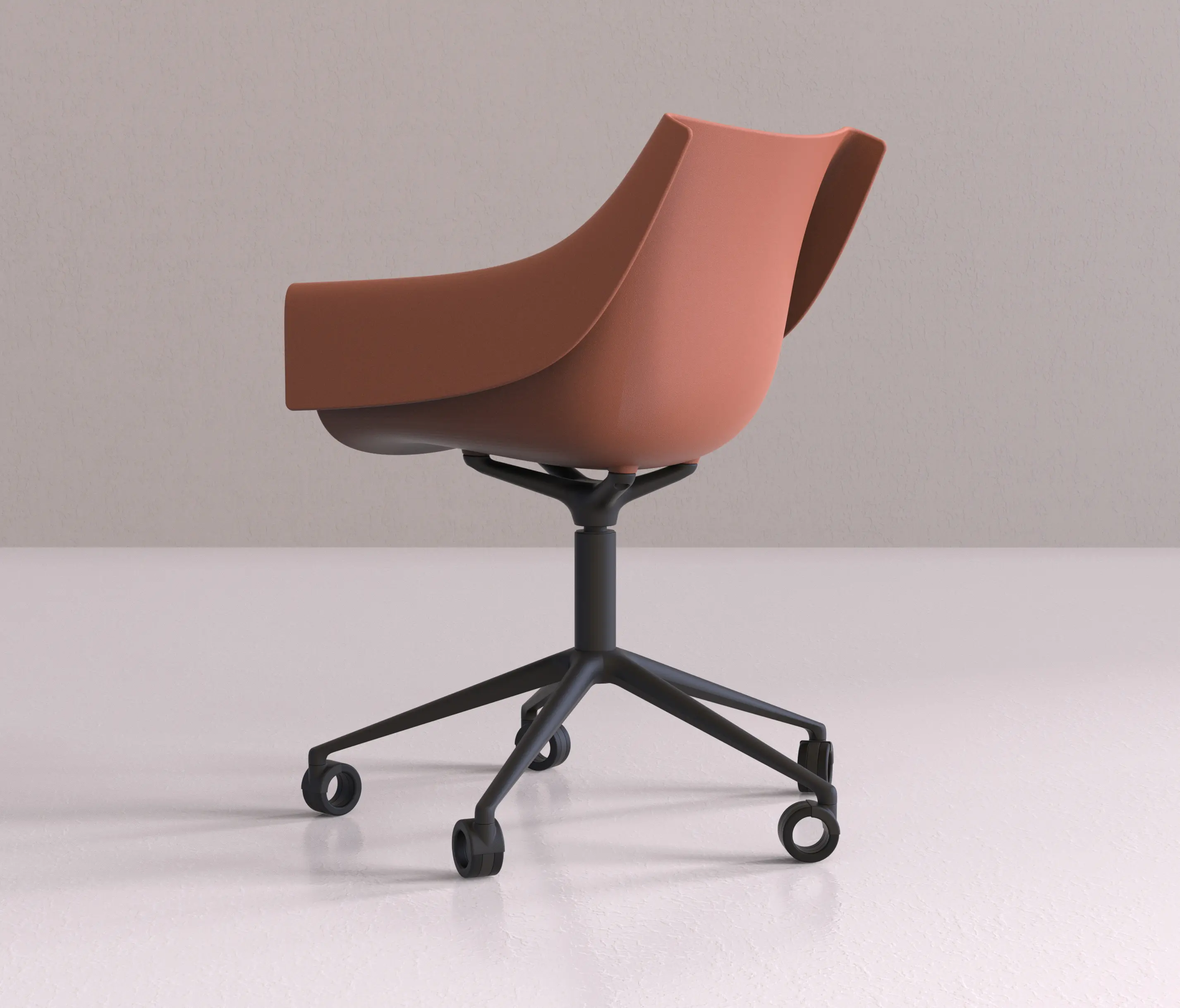 Vondom - Manta Swivel Caster Armchair