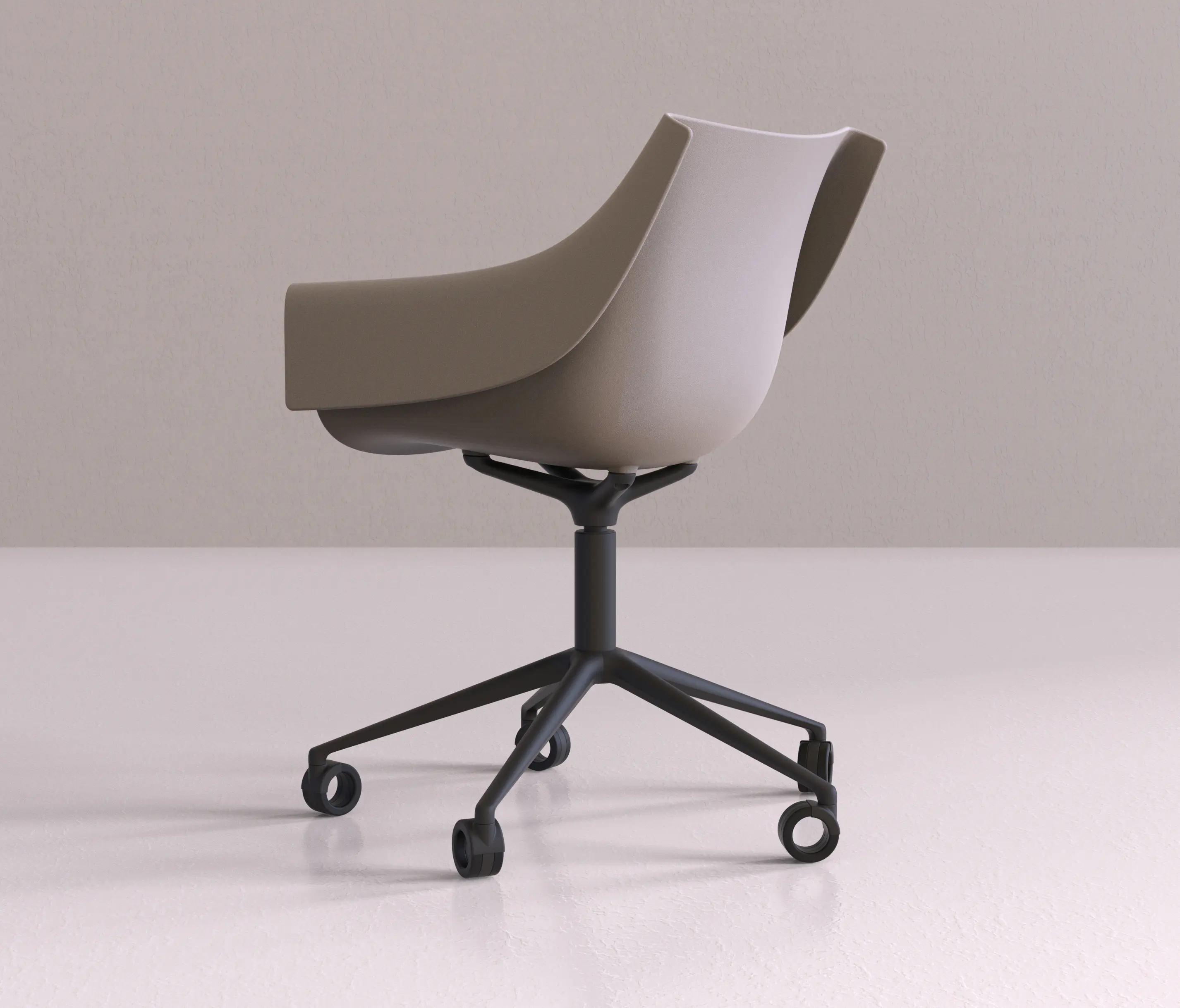 Vondom - Manta Swivel Caster Armchair