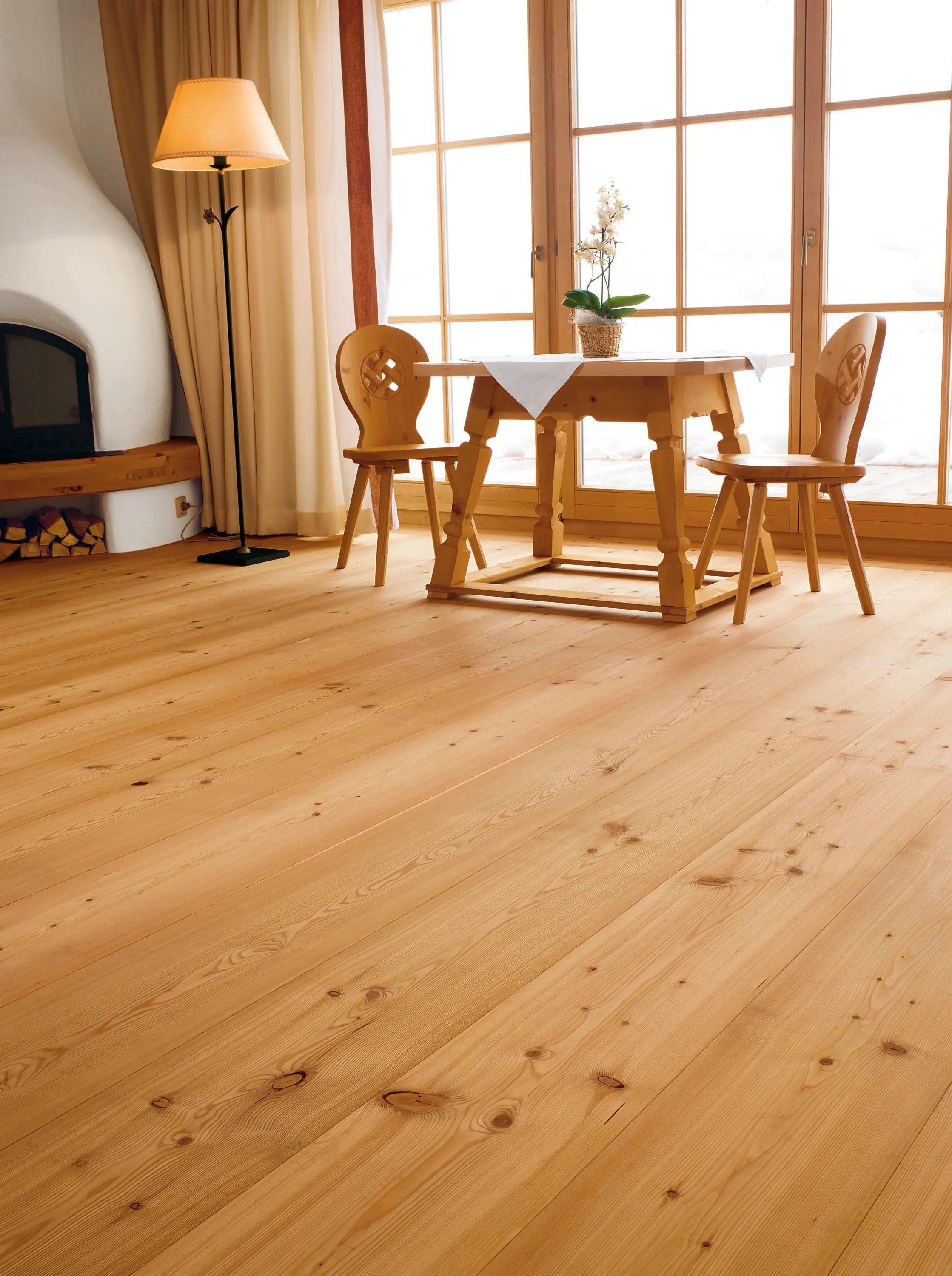 mafi - LARCH wide-plank brushed | natural oil