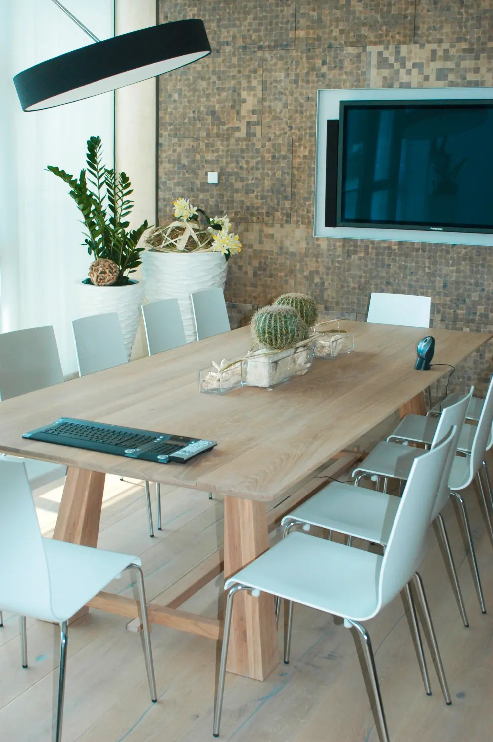 mafi - Domino LARCH Vulcano brushed | white oil