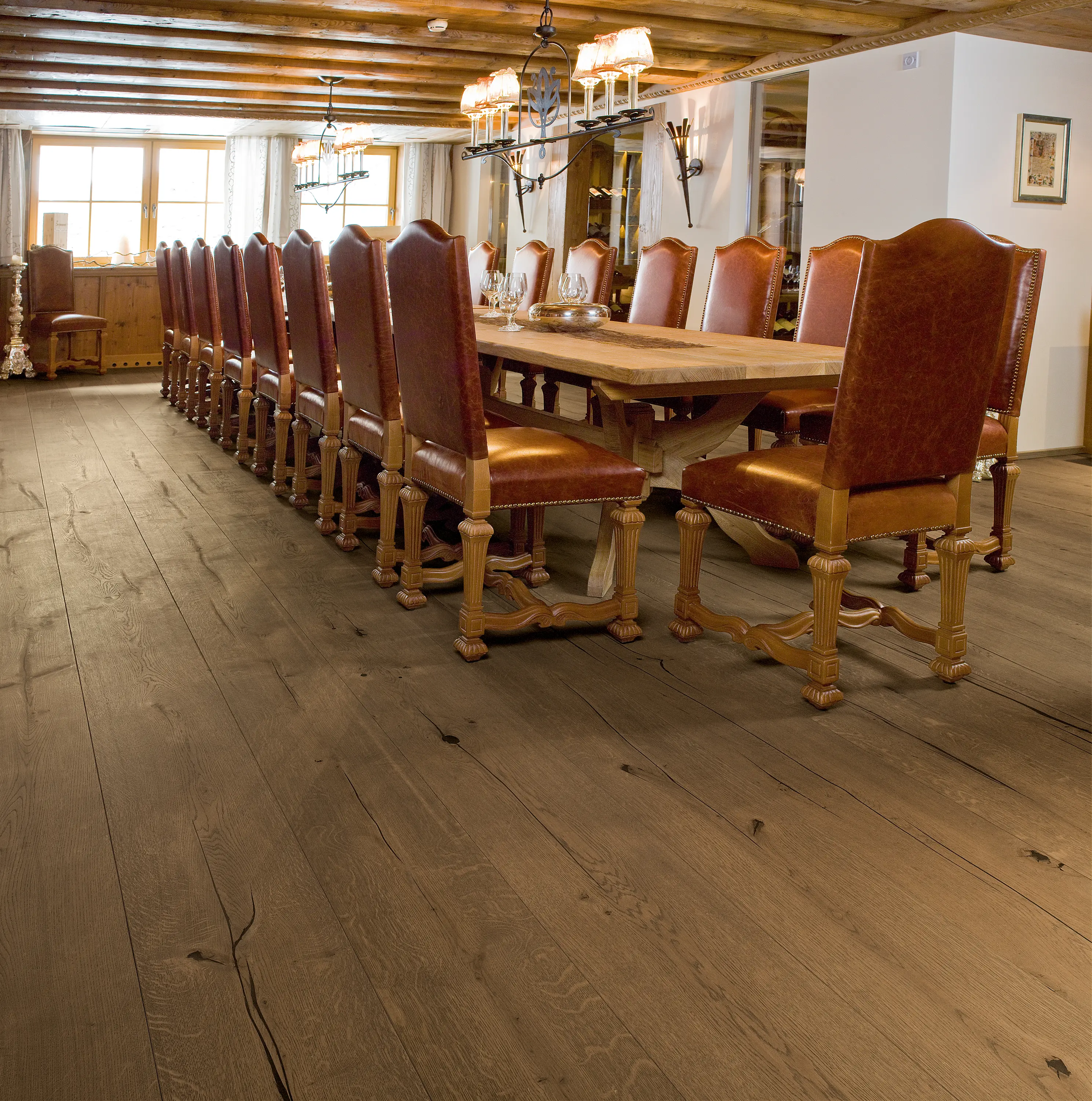 mafi - Magic OAK black hand-planed | grey oil