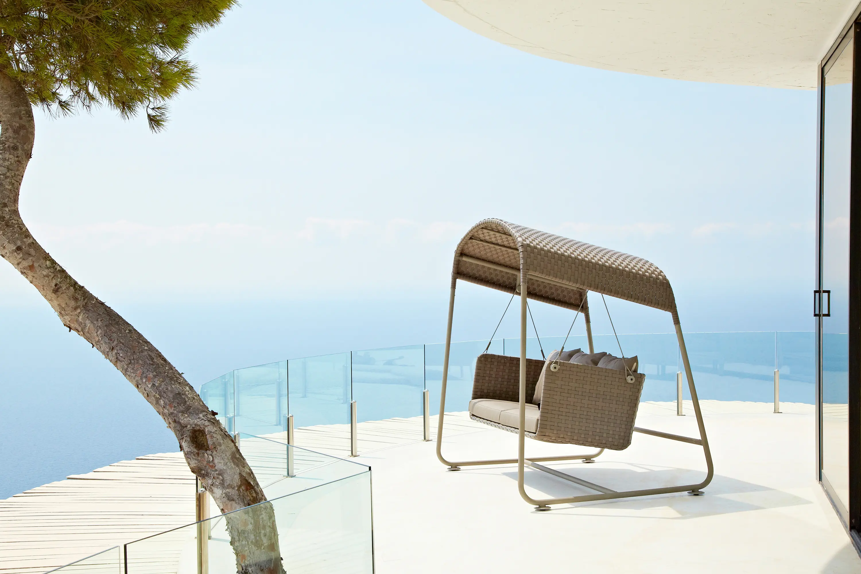 Cane-line - Cave swing sofa Tex