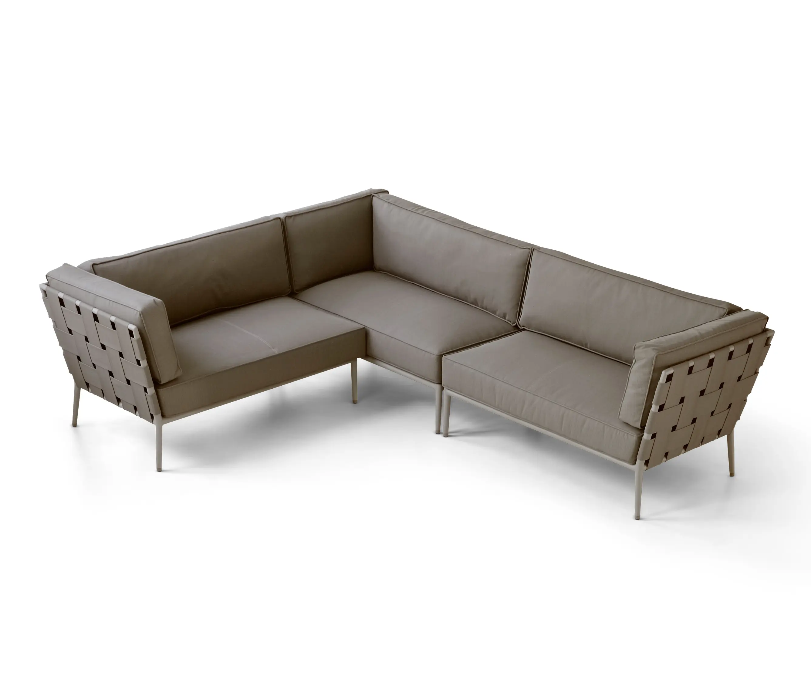 Cane-line - Conic 2 Sitzer Modulsofa, links