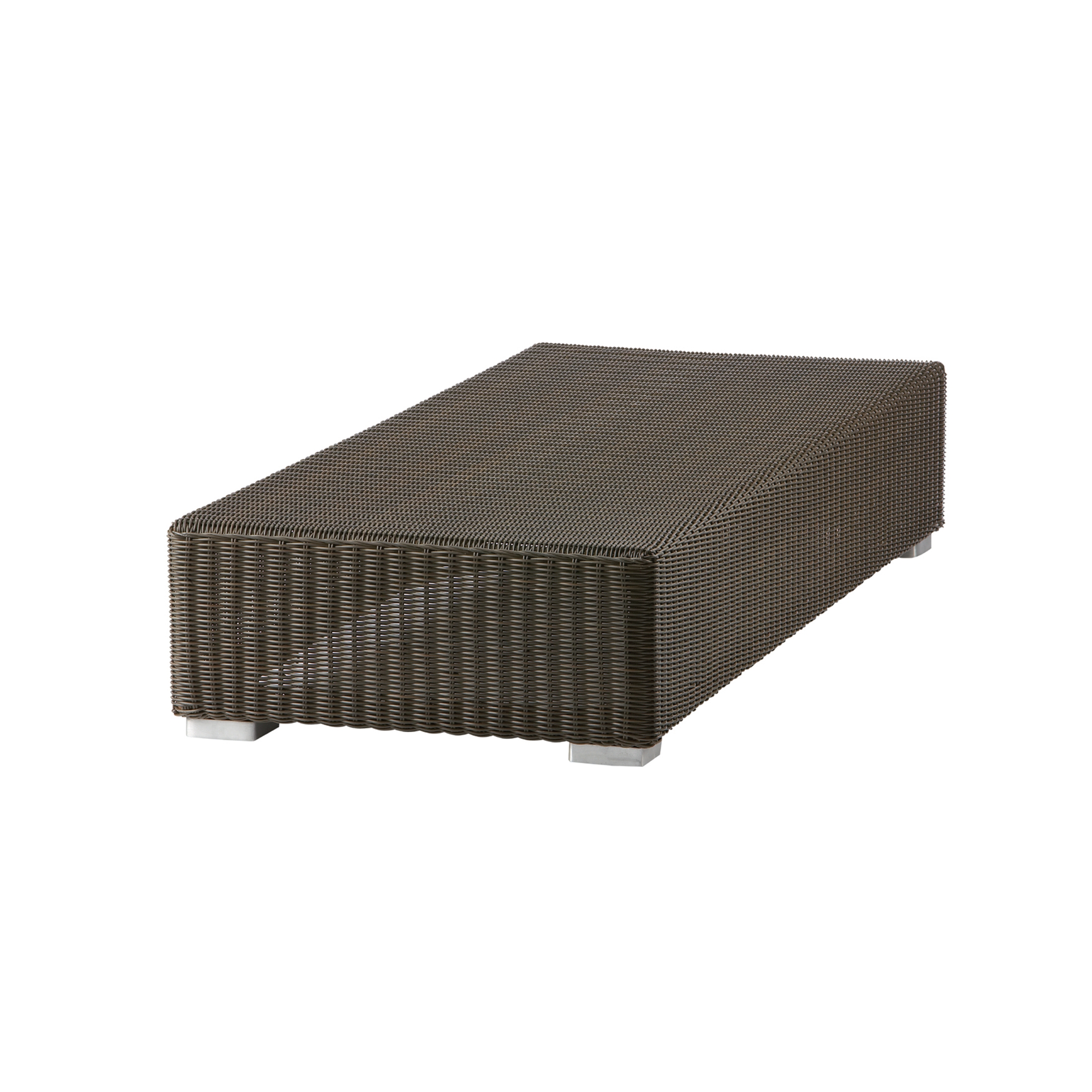 Afficher le produit Belmont Footstool/Coffeetable Mocca du fabricant Cane-line