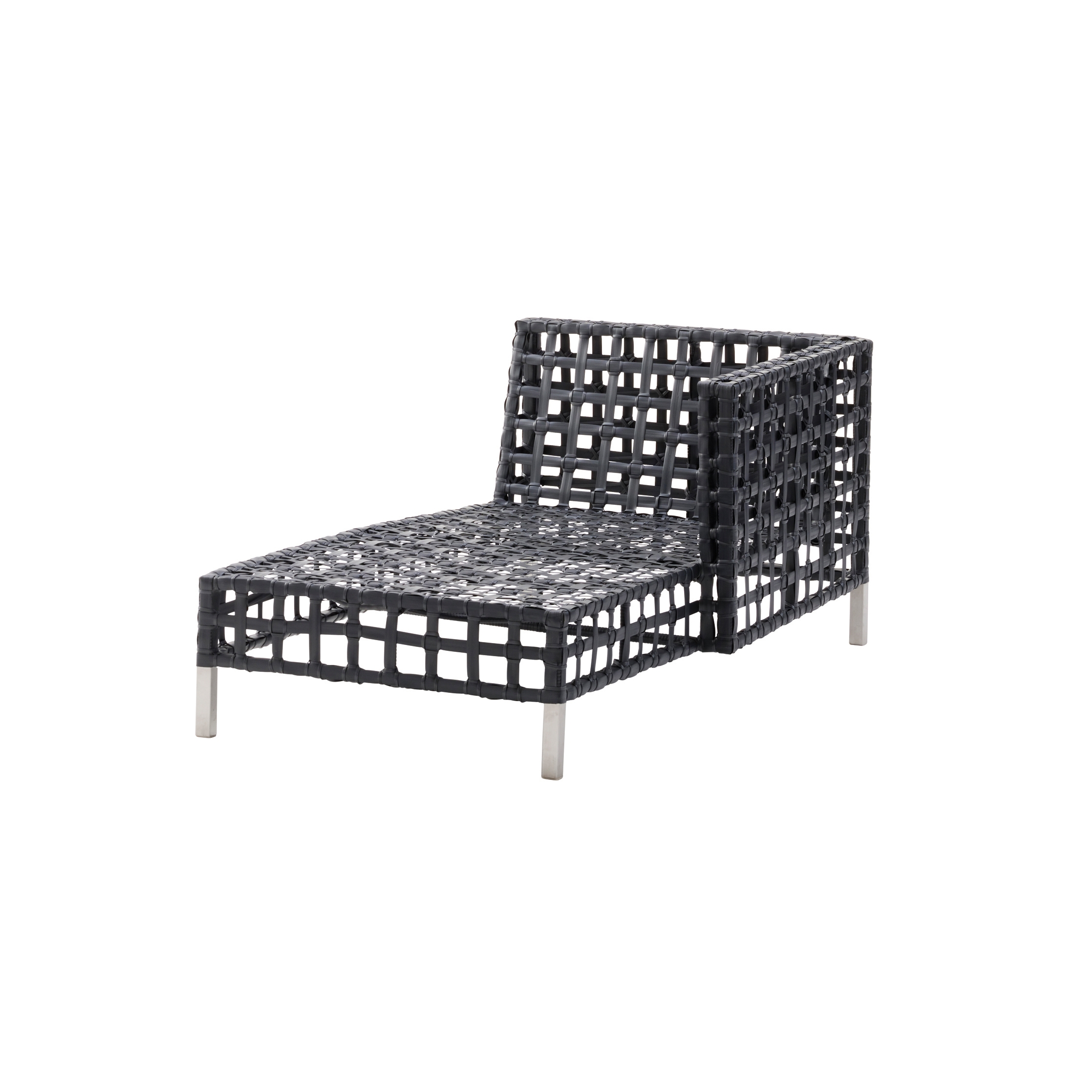 Afficher le produit Flow Chaise Lounge Left Module du fabricant Cane-line