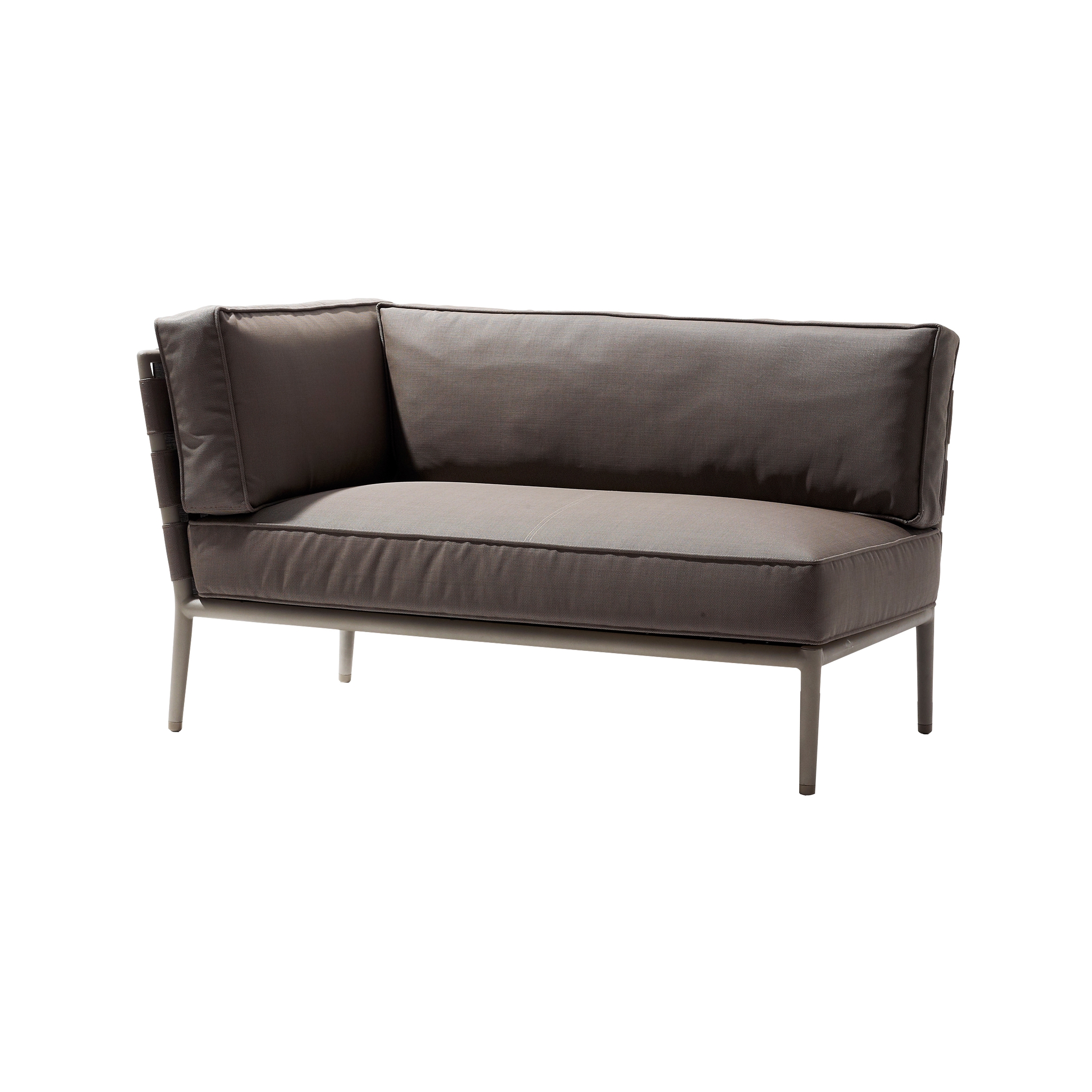 Conic 2-seater sofa left module