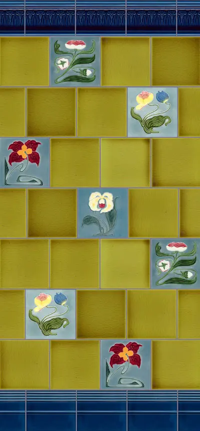 Golem GmbH - Jugendstil Bordüre B13.51