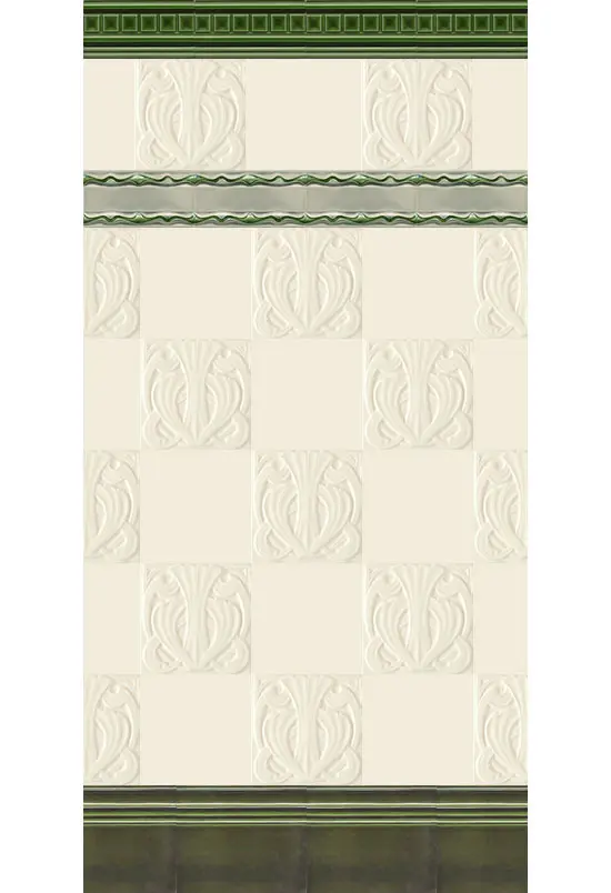 Golem GmbH - Art Nouveau border B20.28