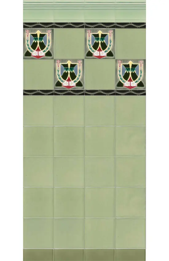 Golem GmbH - Art Nouveau border B14.38