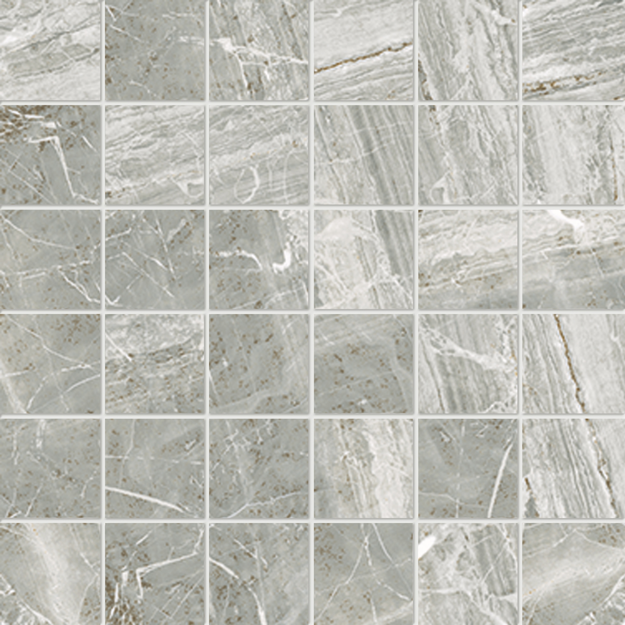 Purity of Marble Brecce Orobica Grigia Mosaico