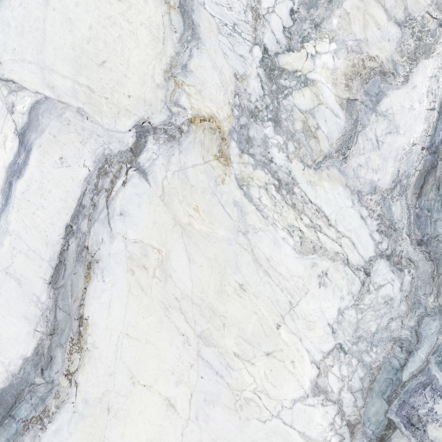 Purity of Marble Style Invisible Blue