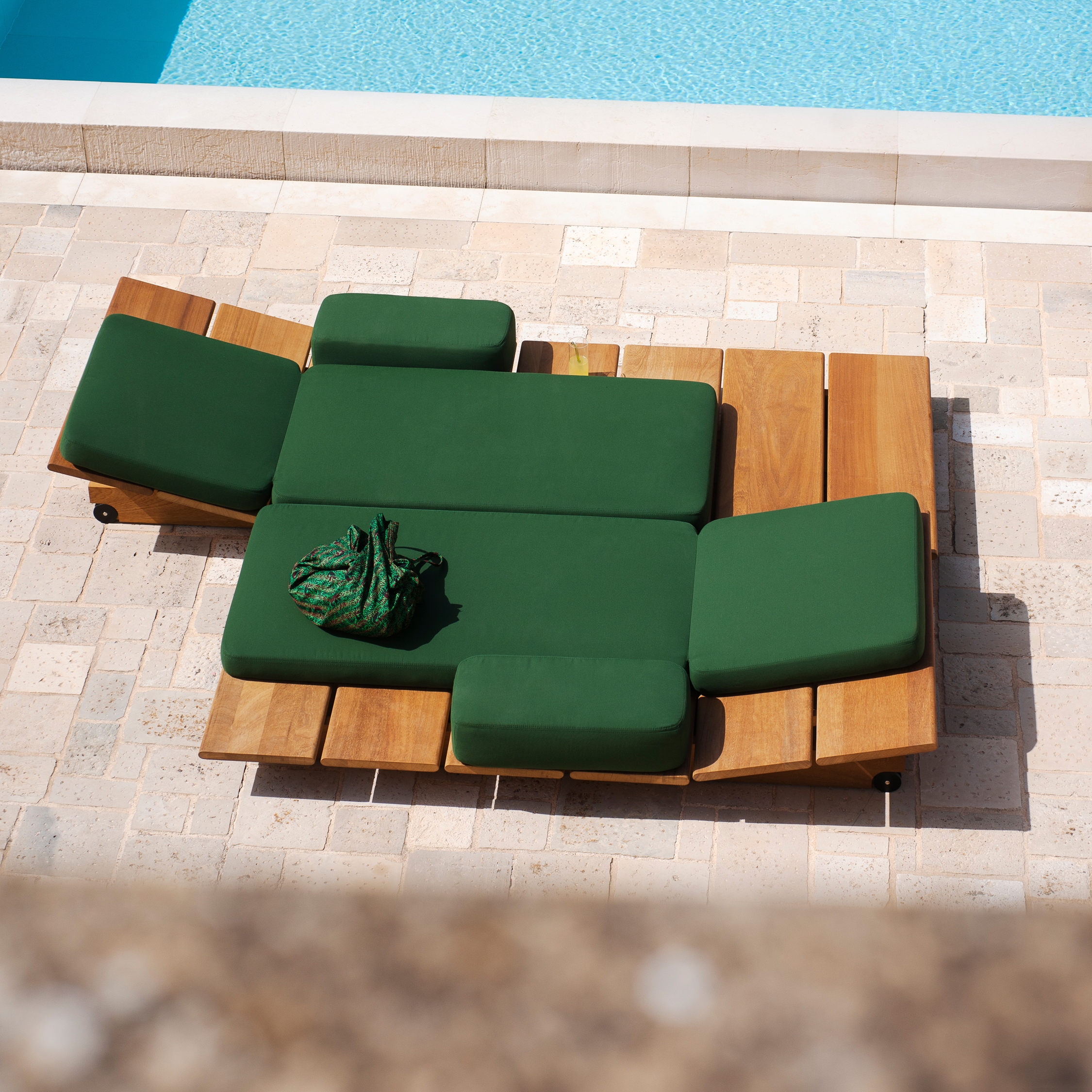 SUNLOUNGERS AND DAYBED