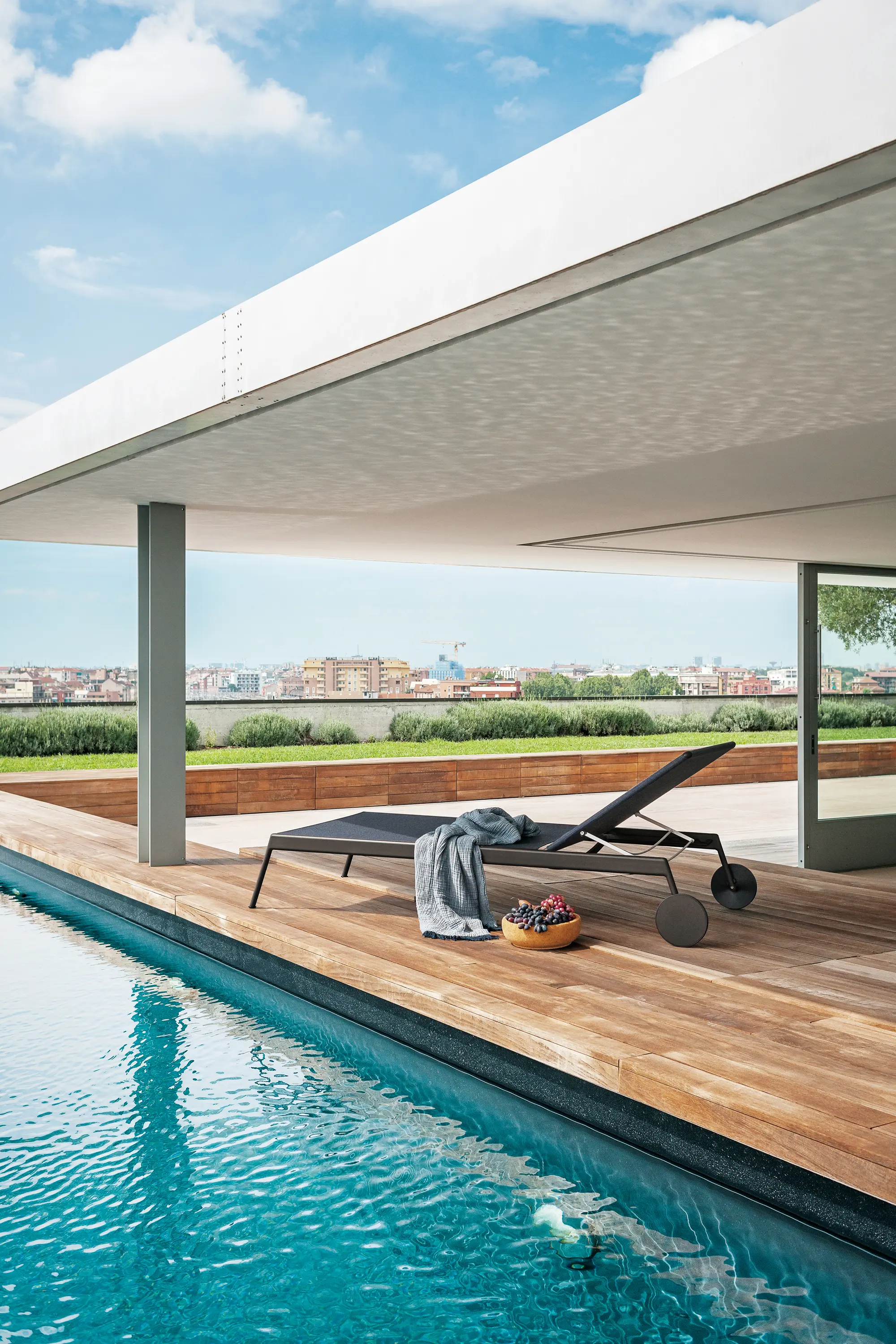 Roda - PIPER 007 sunlounger