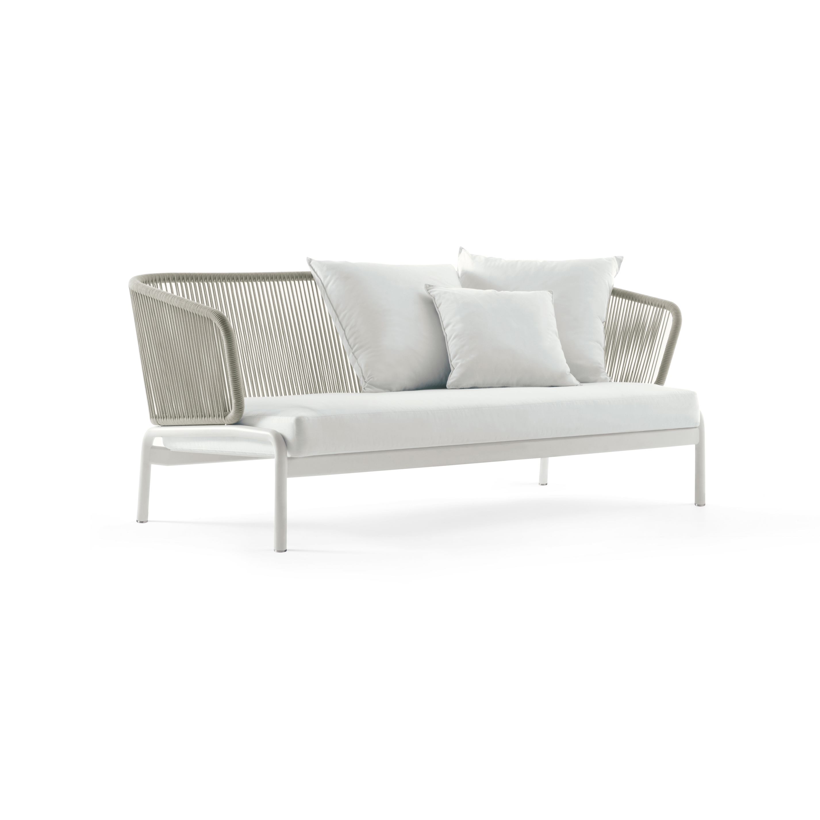 SPOOL 002 Two-seater sofa | Milk