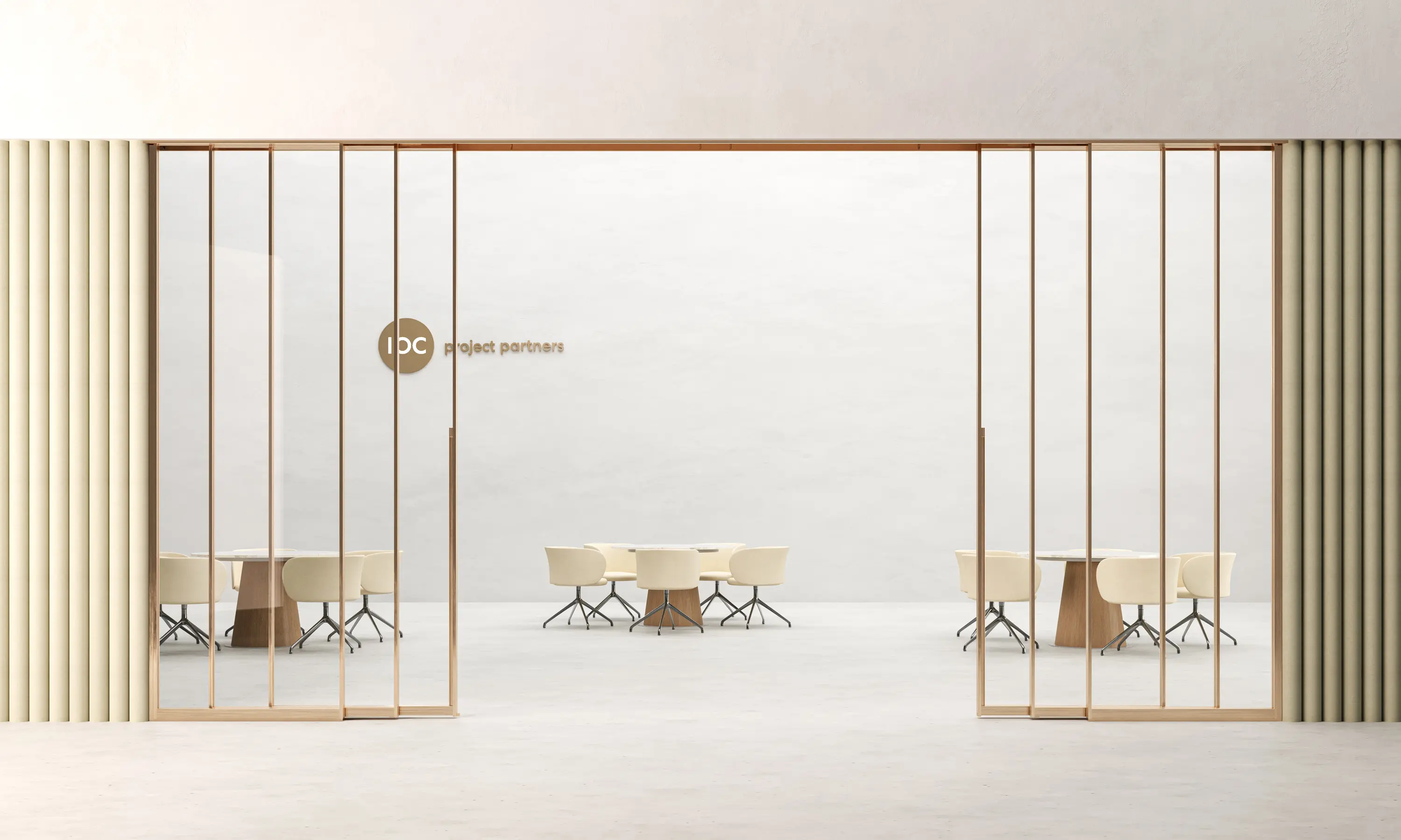 IOC project partners - Privé - Synchronized glazed partition