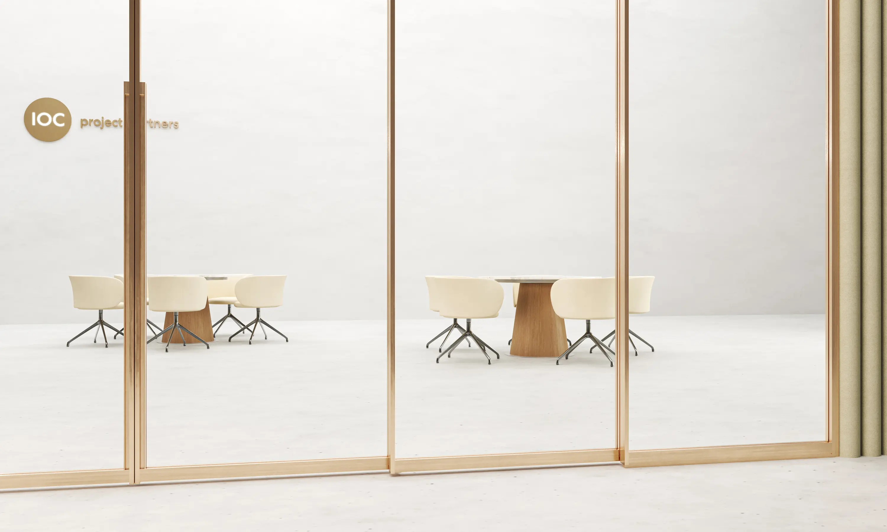 IOC project partners - Privé - Synchronized glazed partition