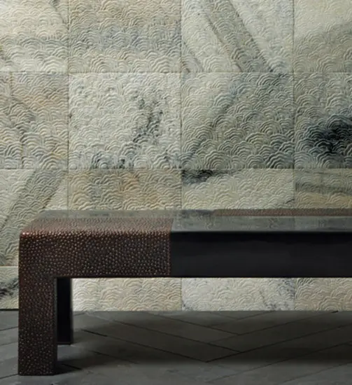 Ann Sacks - Carved Stone Fa 20x40cm