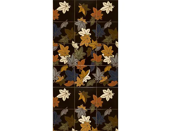 Ann Sacks - Falling leaves mural