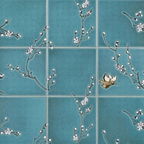 Cherry blossom mural